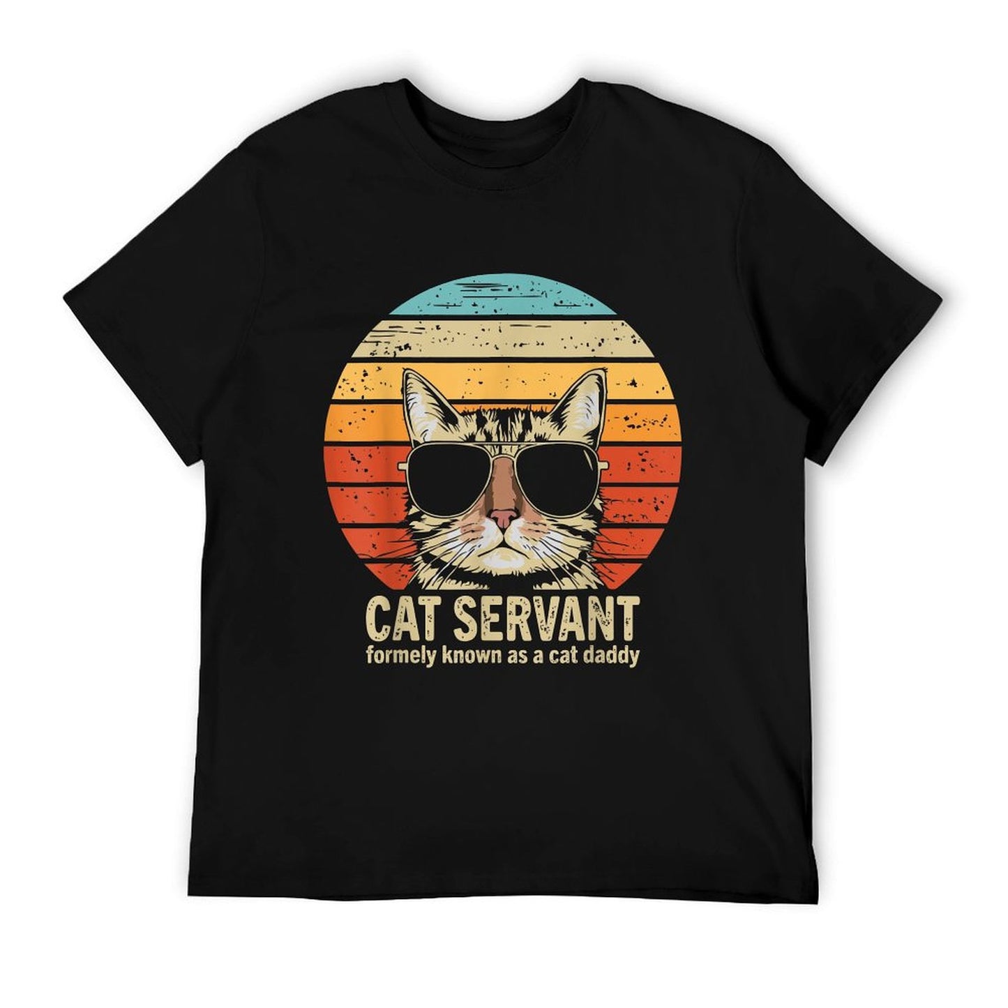 Cat Daddy Funny Fathers Day for Cat Dad T-Shirt