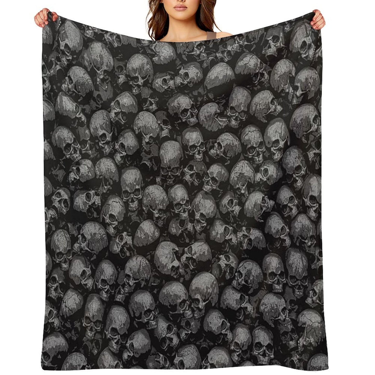 Totally Gothic Throw Blanket