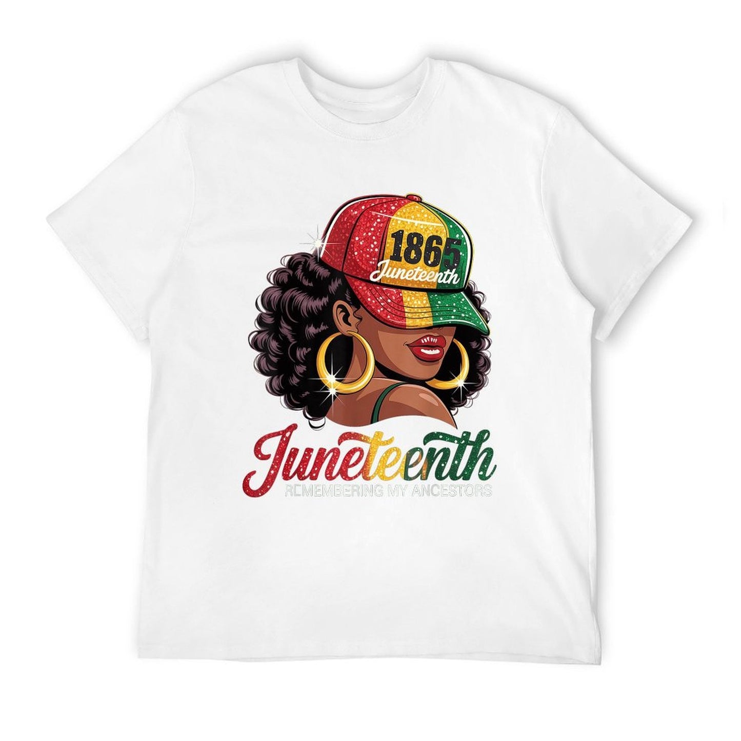 Juneteenth Black Women Girls Remembering My Ancestors Quick-drying T-Shirt