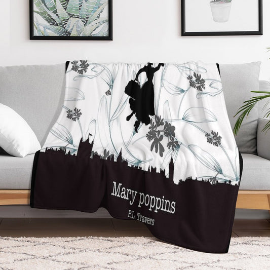 Mary Poppins Throw Blanket