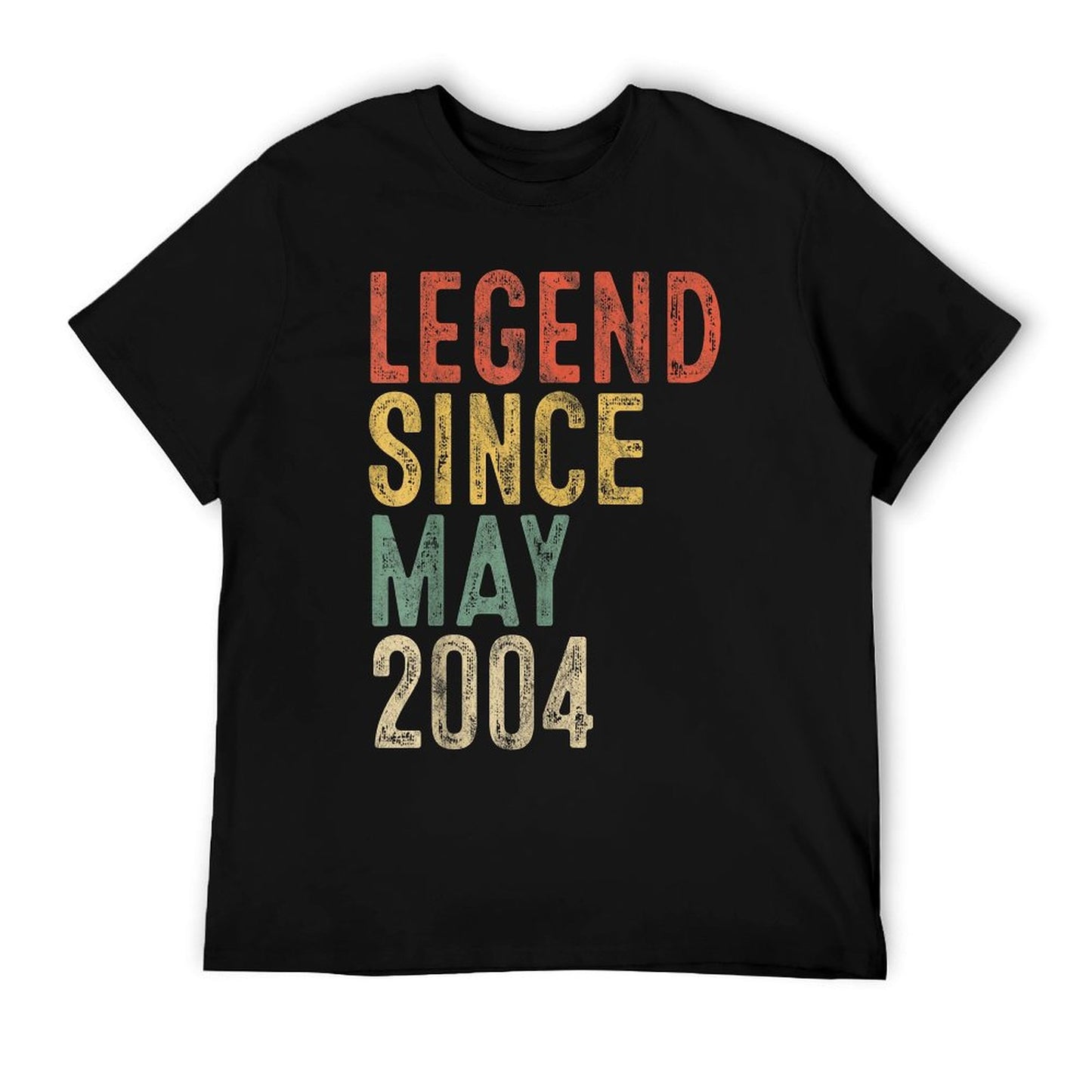 Legend 2004 21st Birthday Gifts for Men Women 21 Year Old T-Shirt
