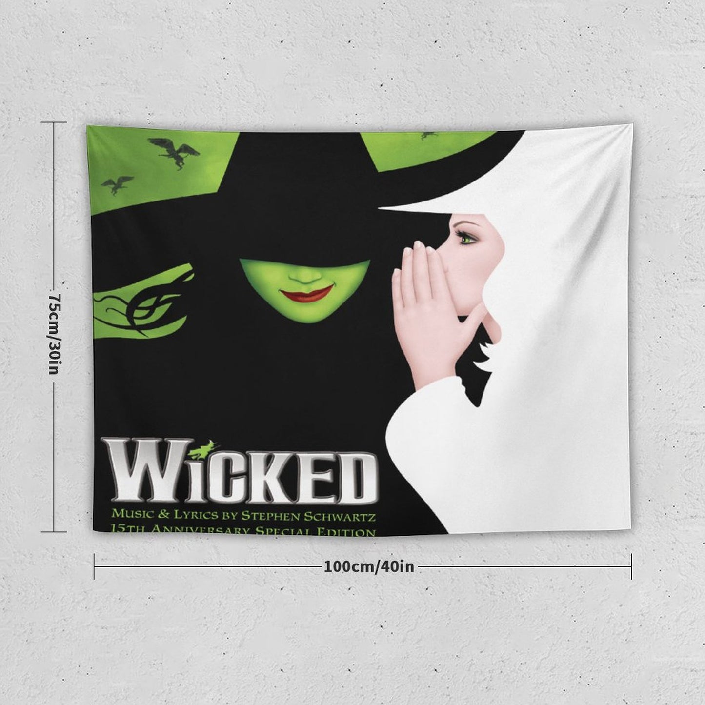 Wicked (15th Anniversary Special Edition) Tapestry