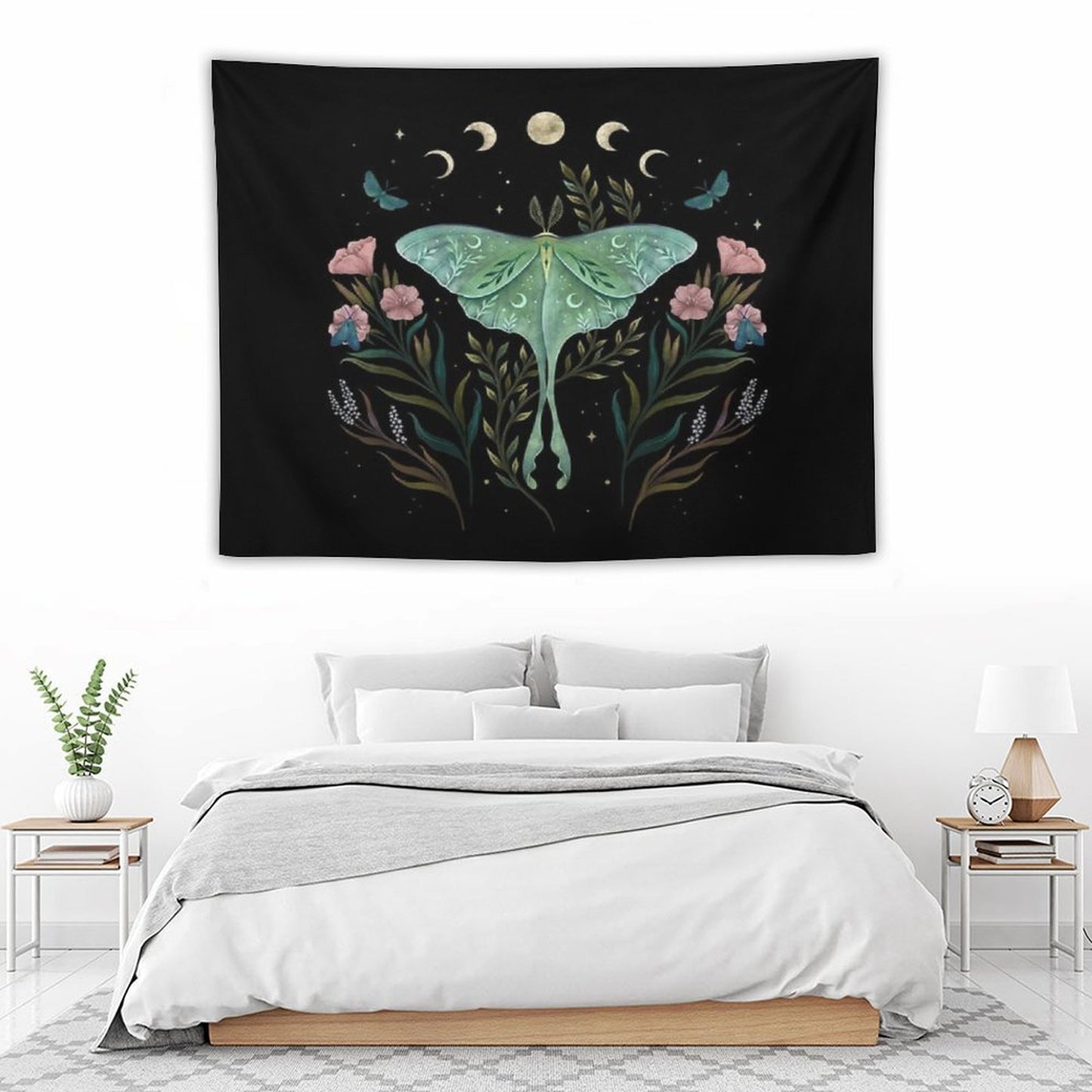 Luna And Forester Tapestry