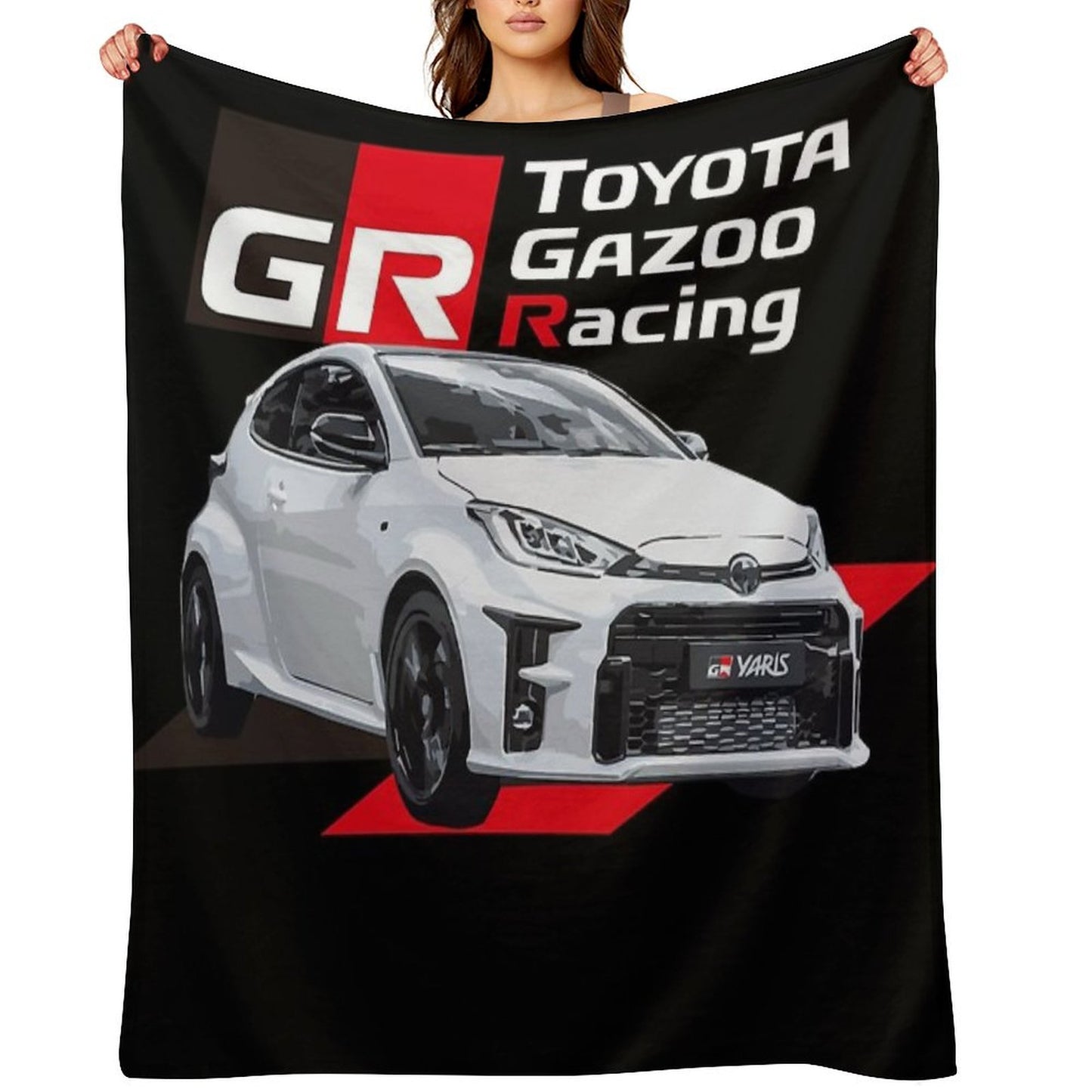 TOYOTA GR YARIS - Gazoo Racing Throw Blanket