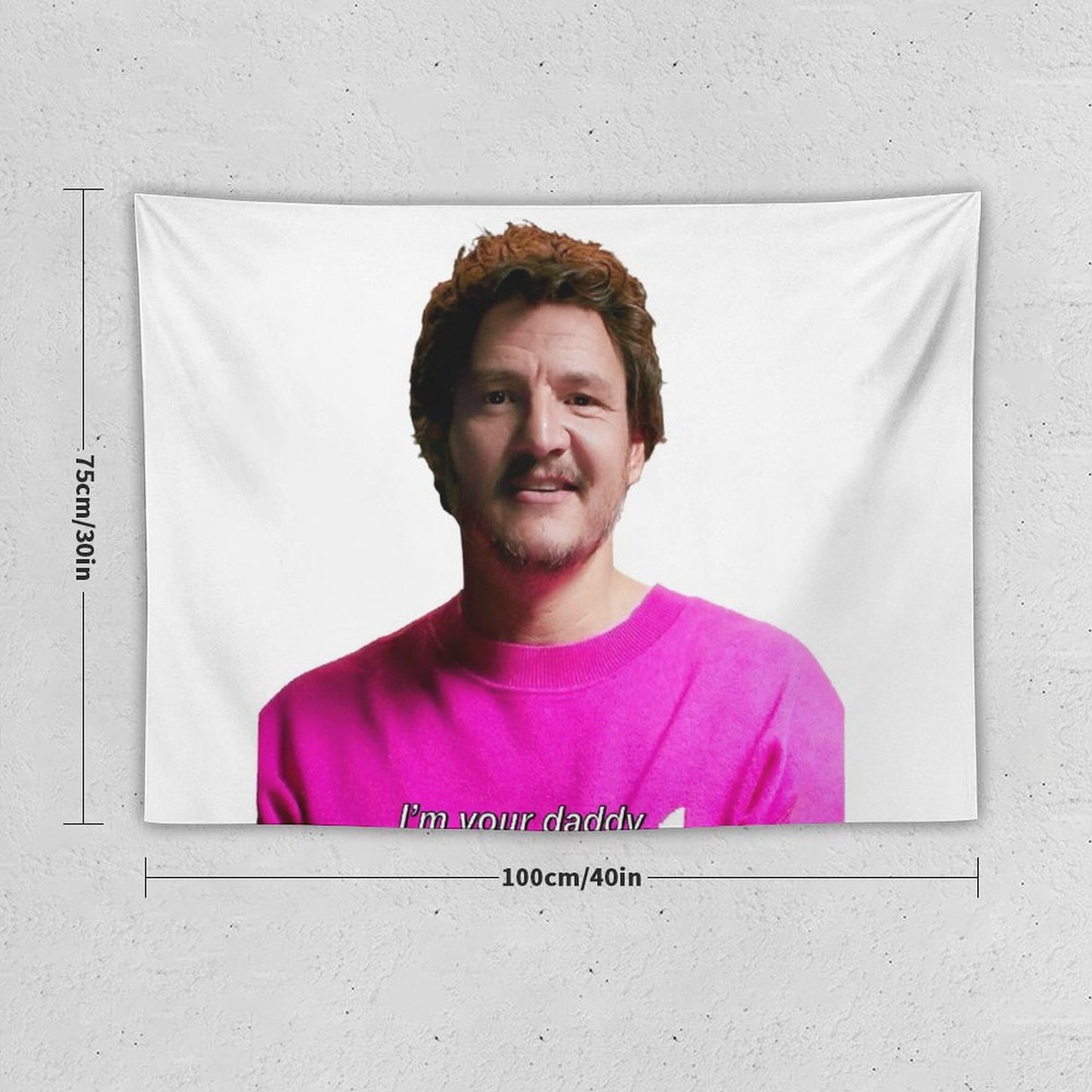 Pedro Pascal Daddy Tapestry