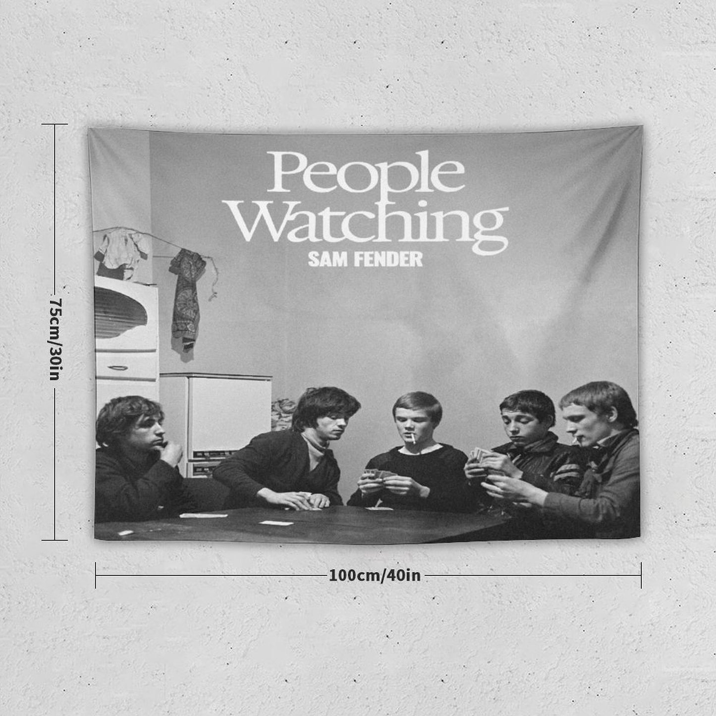 People Watching Tapestry
