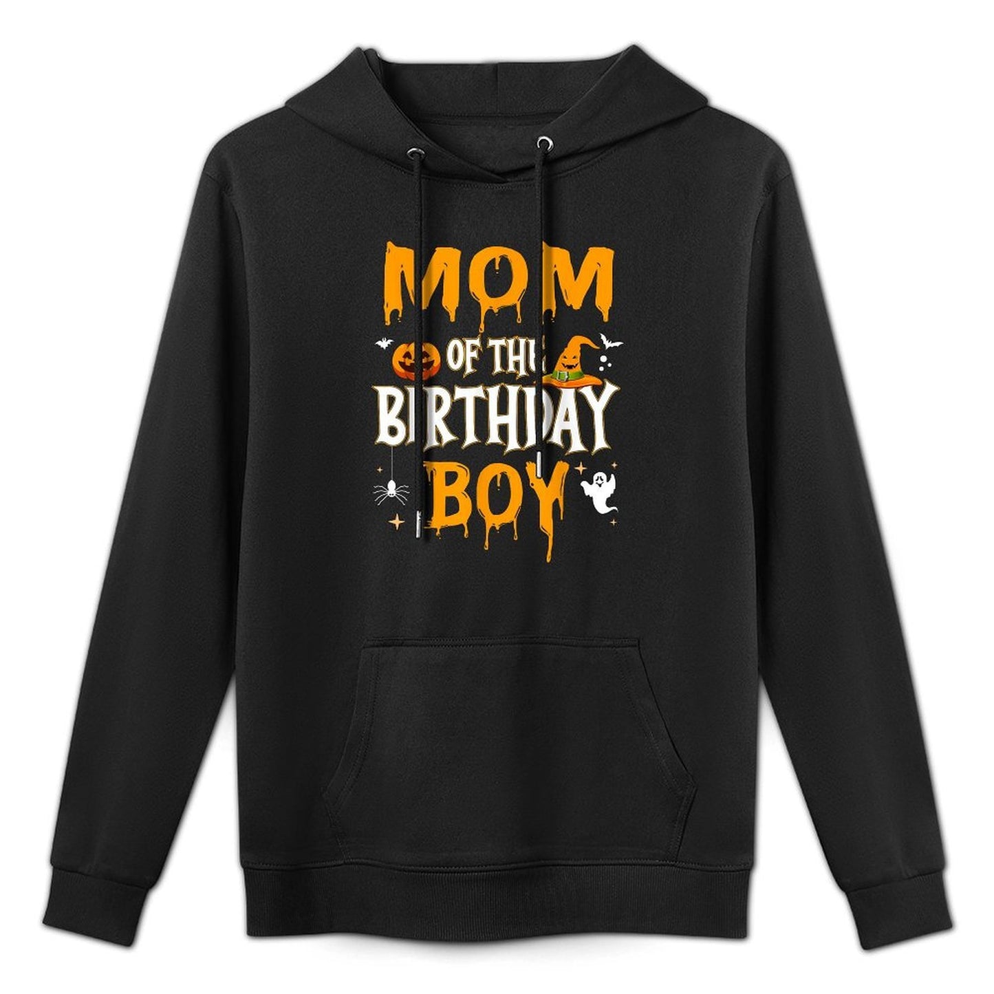 Mom of The Birthday Boy Halloween 1st Birthday Boy Relaxed Fit Hoodie