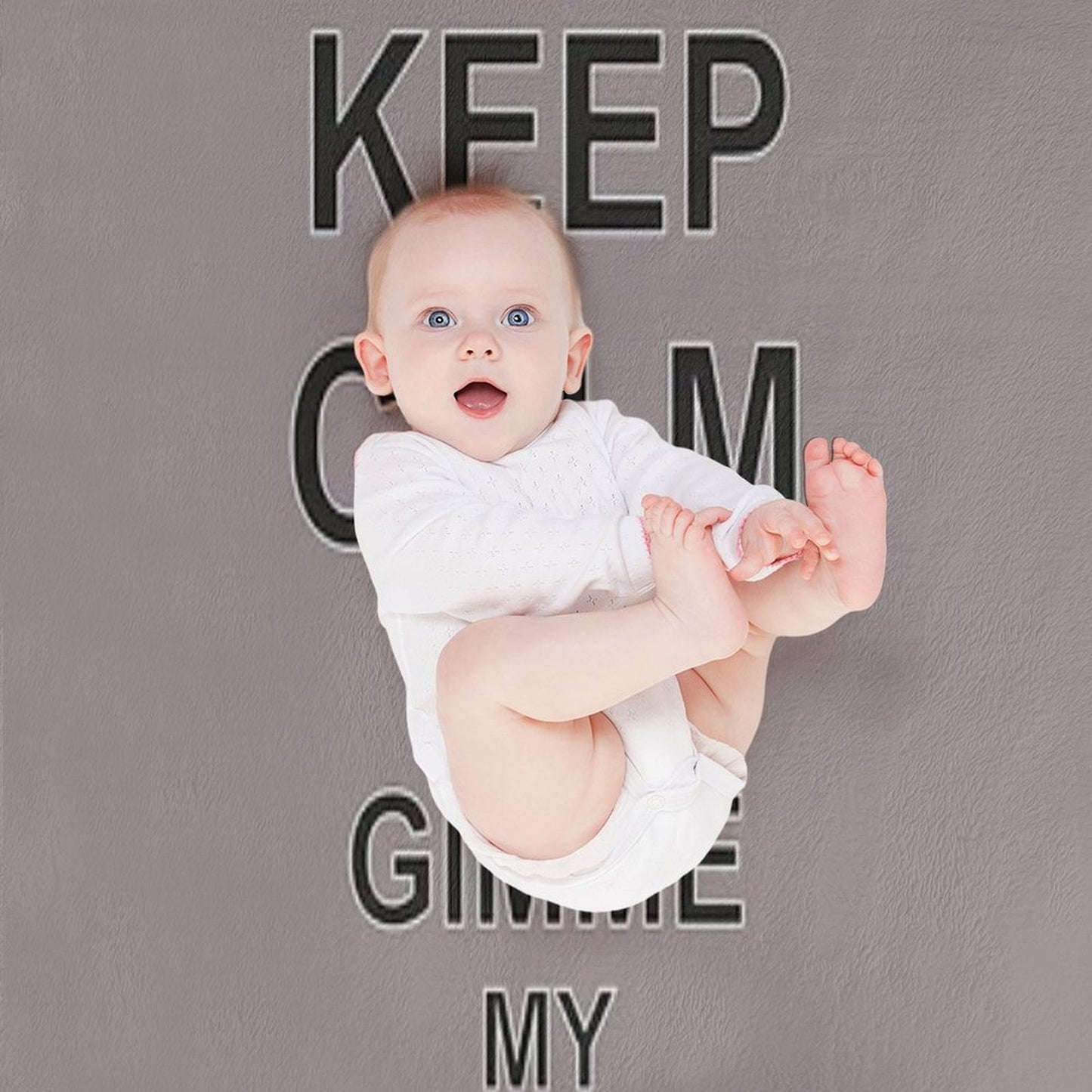 Keep Calm And Gimme My Nutella Throw Blanket