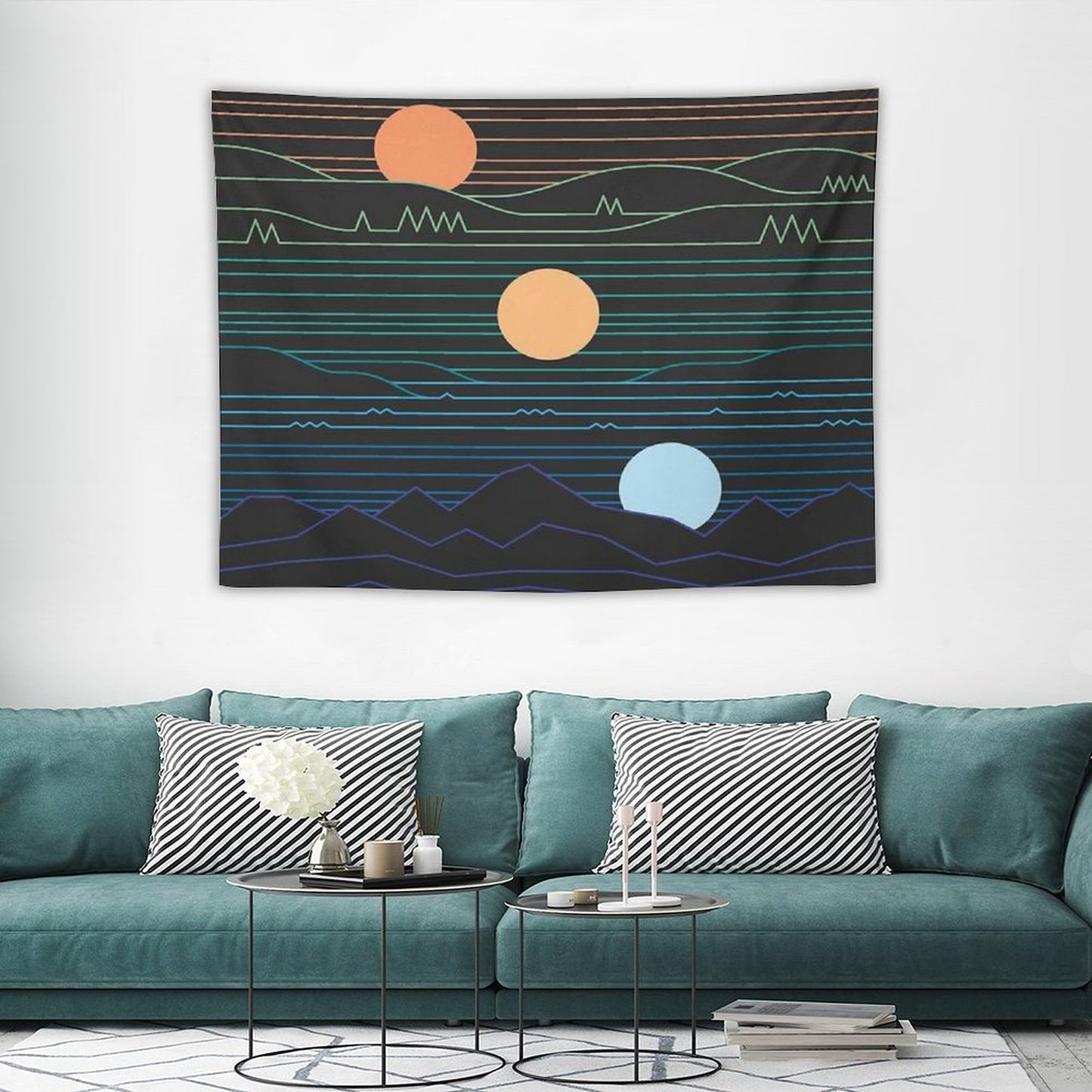Many Lands Under One Sun Tapestry
