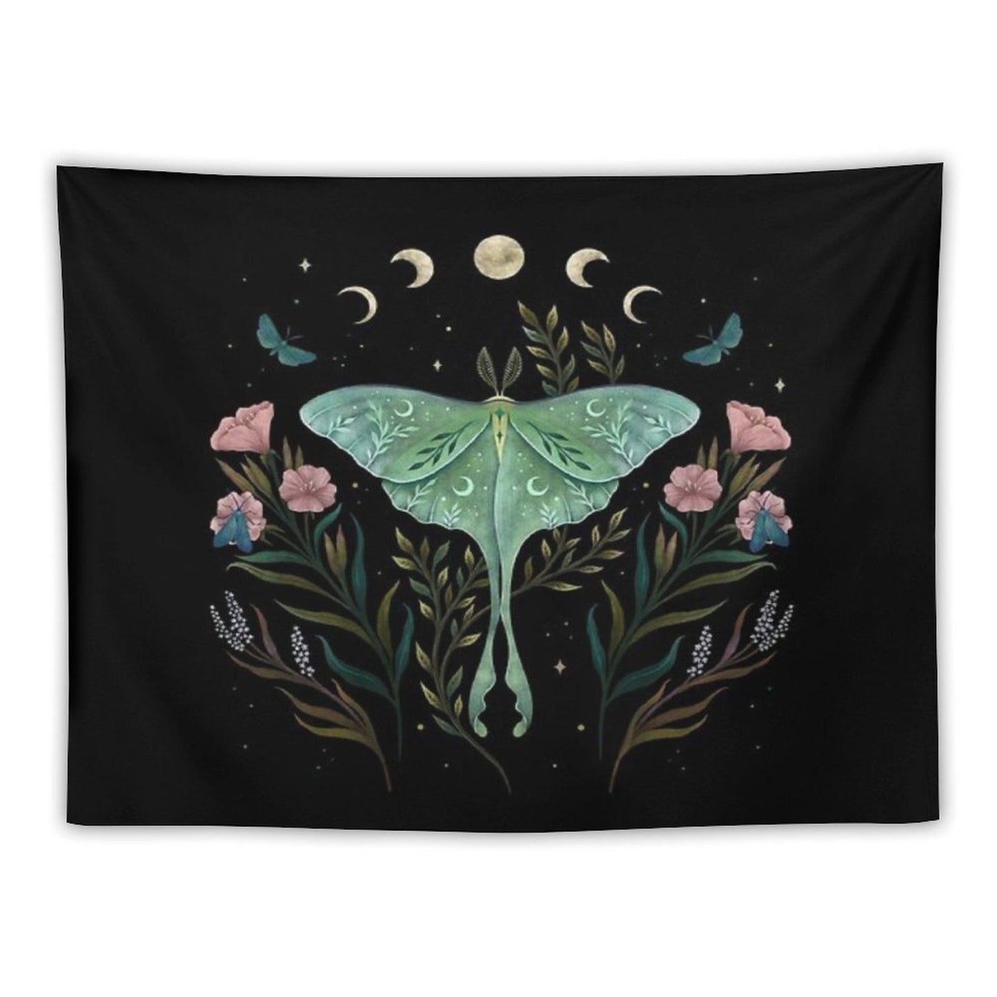 Luna And Forester Tapestry