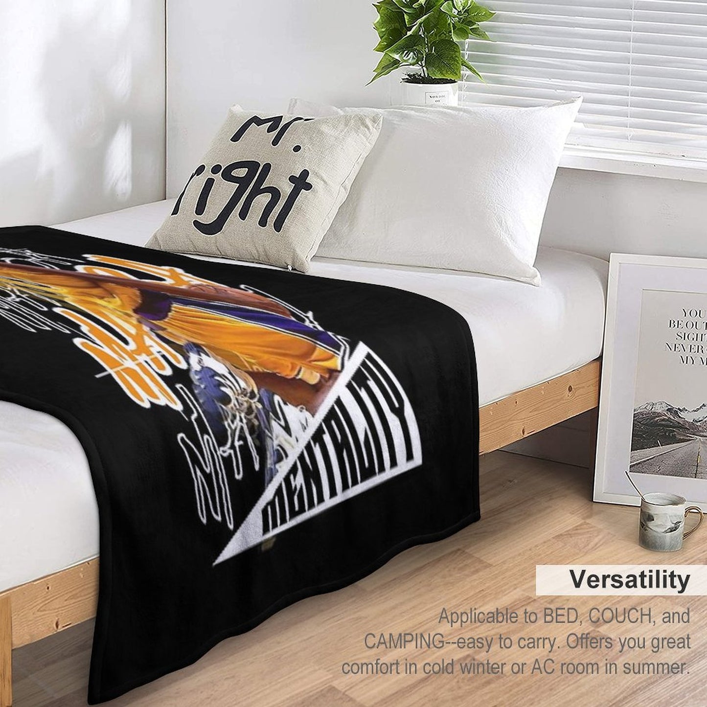 Kobe Throw Blanket