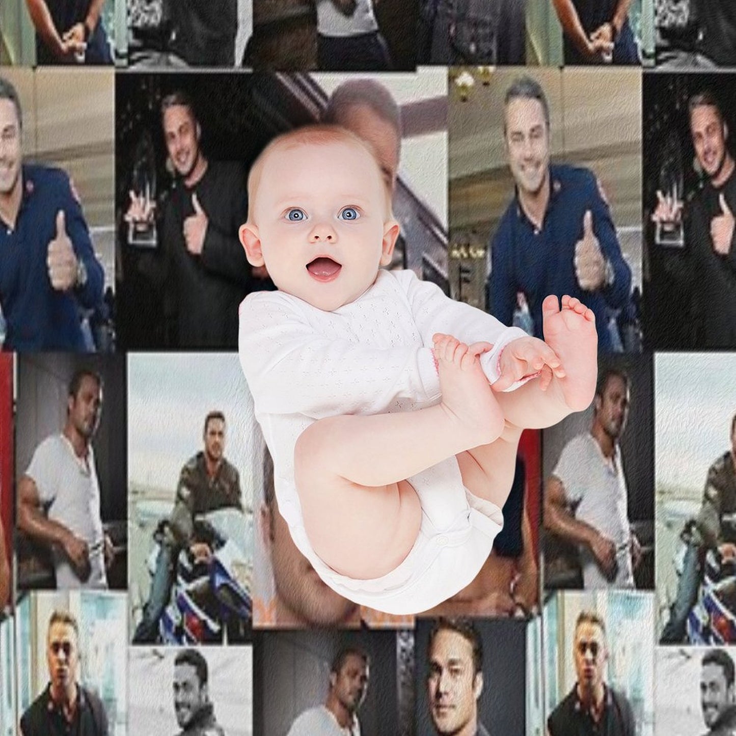 Taylor Kinney Or Kelly Severide Throw Blanket