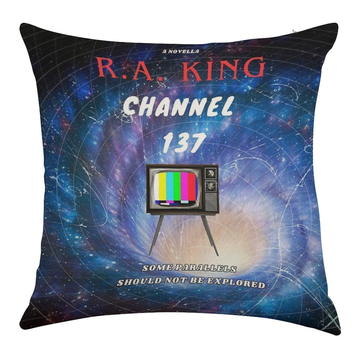 Channel 137 Linen Throw Pillow Cover