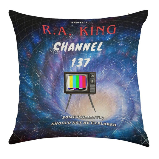 Channel 137 Linen Throw Pillow Cover