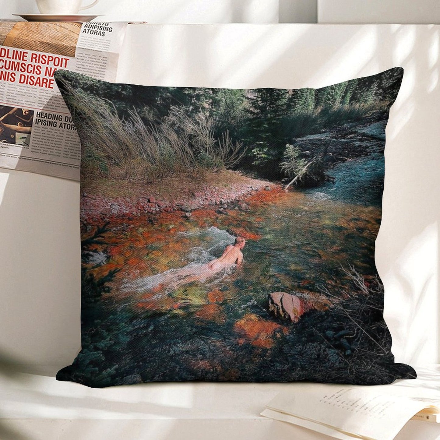 Valtteri Bottas Botass Linen Throw Pillow Cover