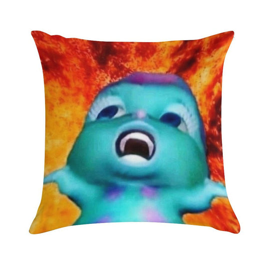 Bibble Meme Soft Durable Construction Throw Pillow