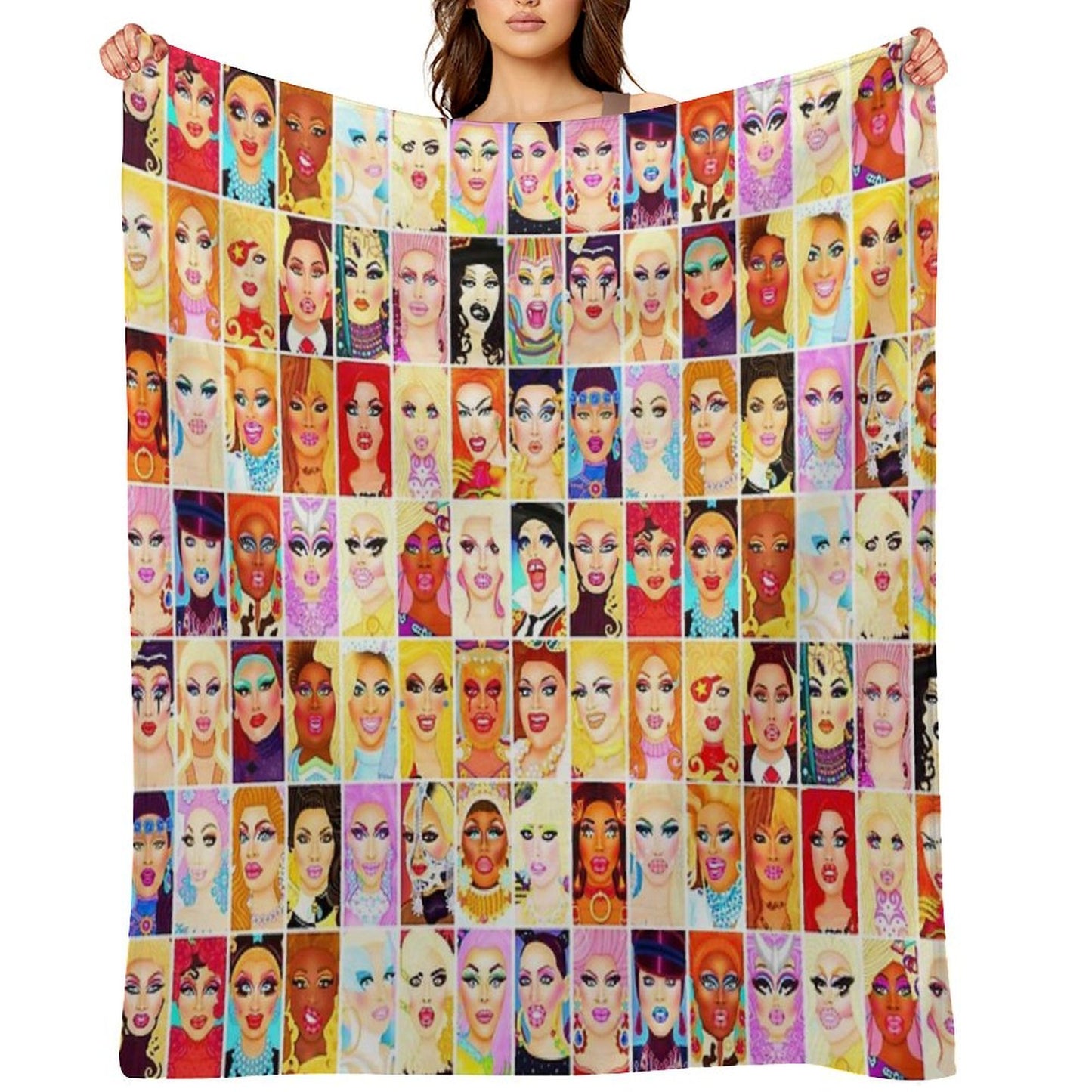 DRAG QUEEN ROYALTY Throw Blanket