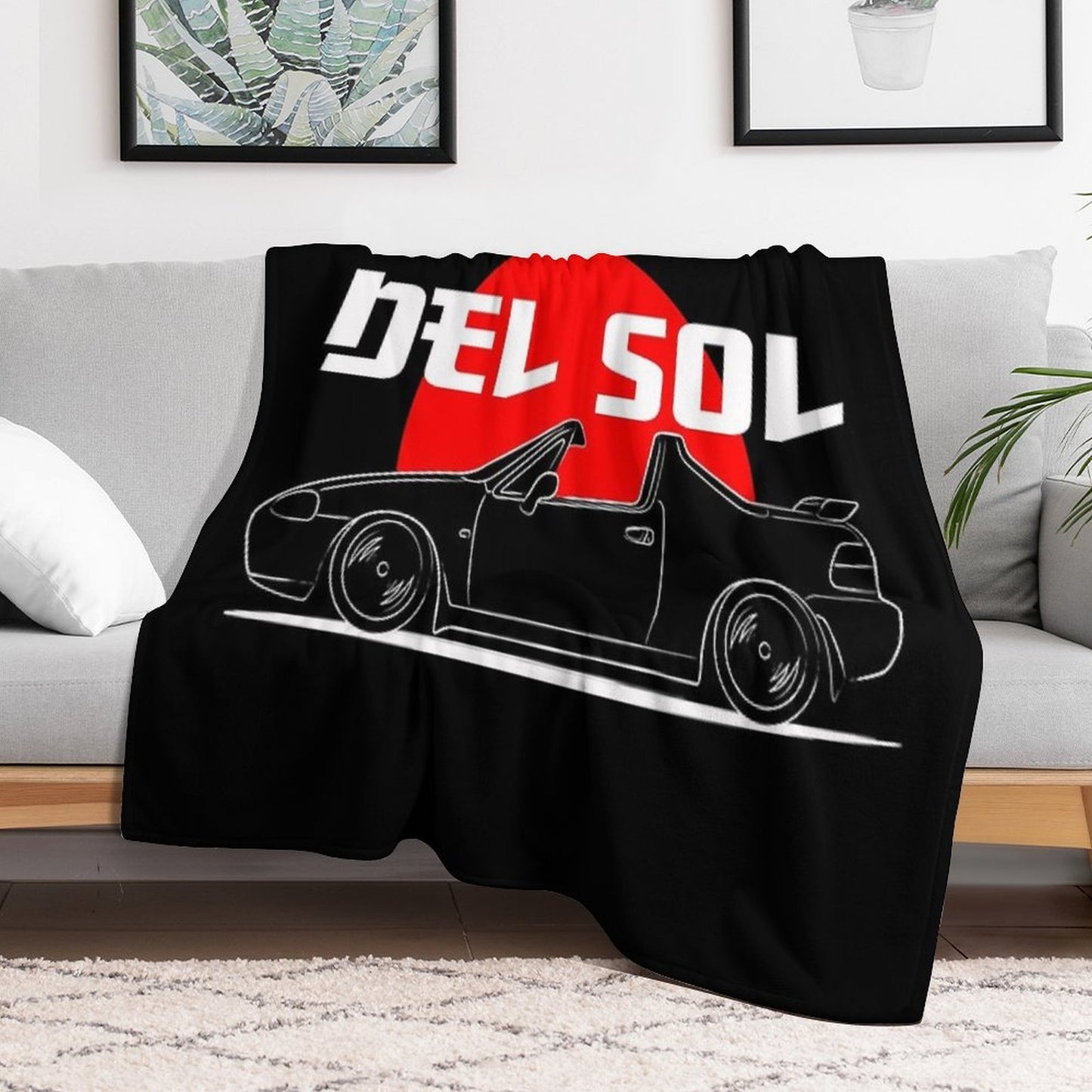 JDM Del Sol Throw Blanket