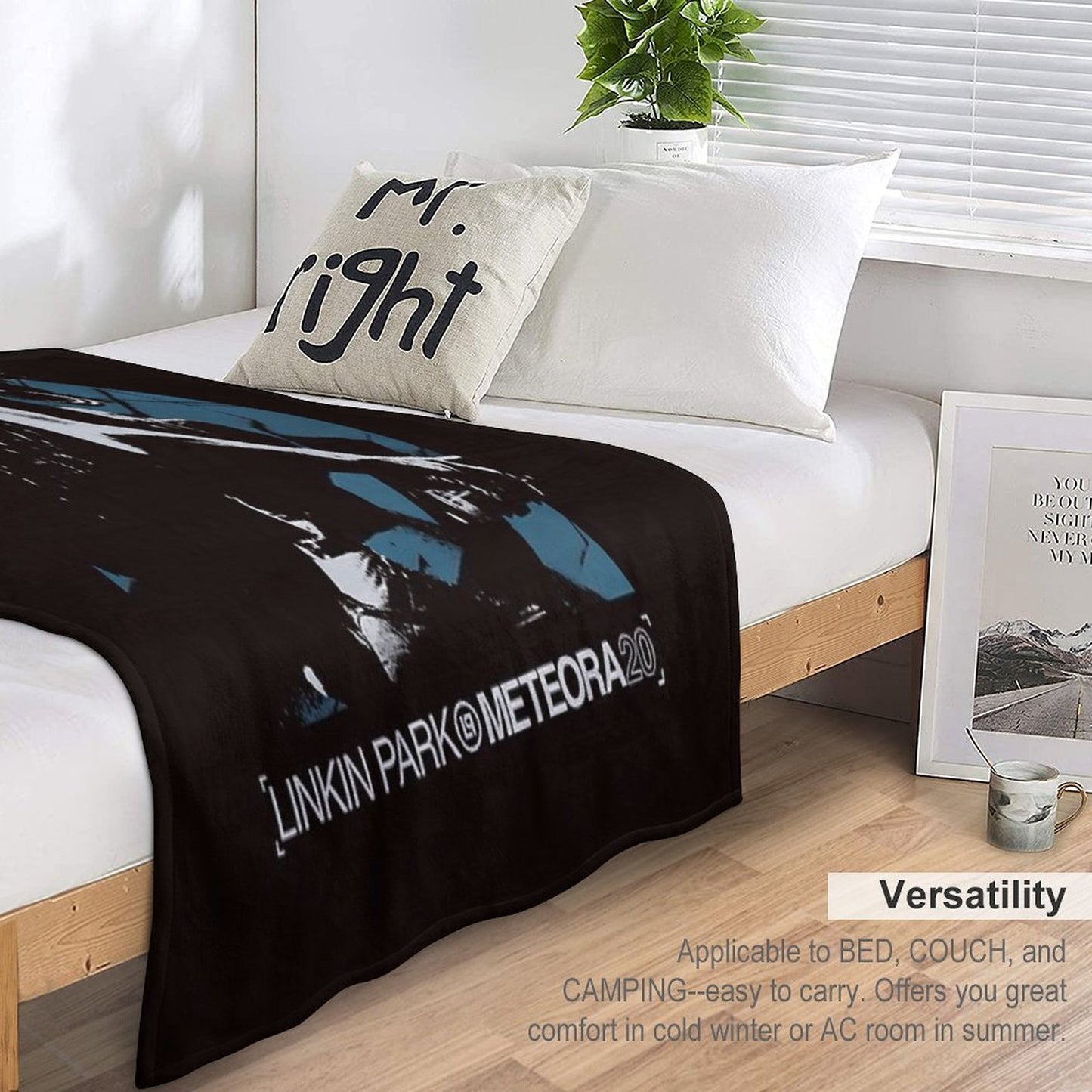 Testing World Nature Throw Blanket