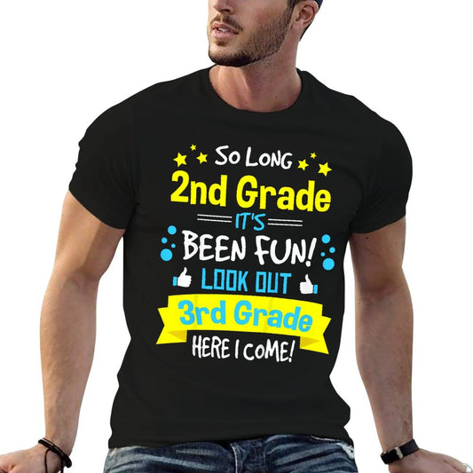 So Long 2nd Grade Here I Come 3rd Grader Graduation Gifts T-Shirt