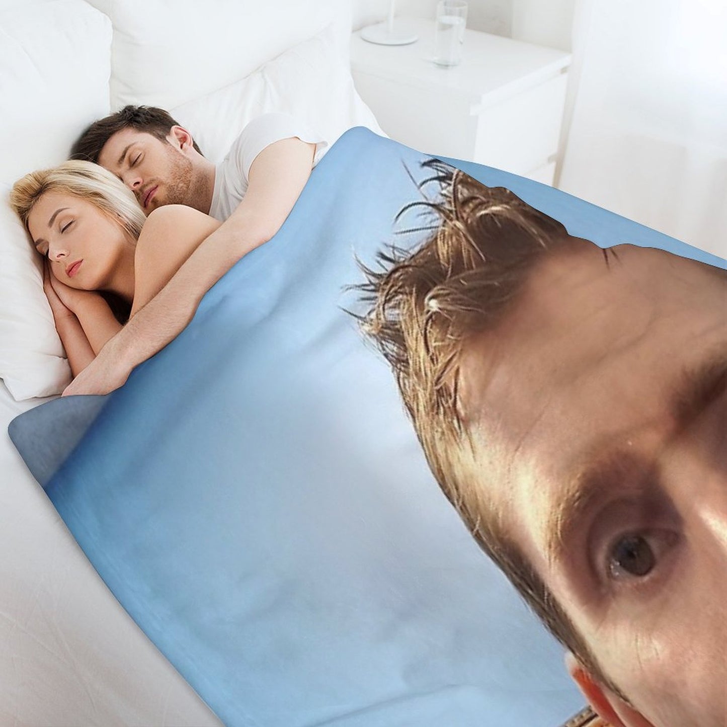 Linus Etch Tips Throw Blanket