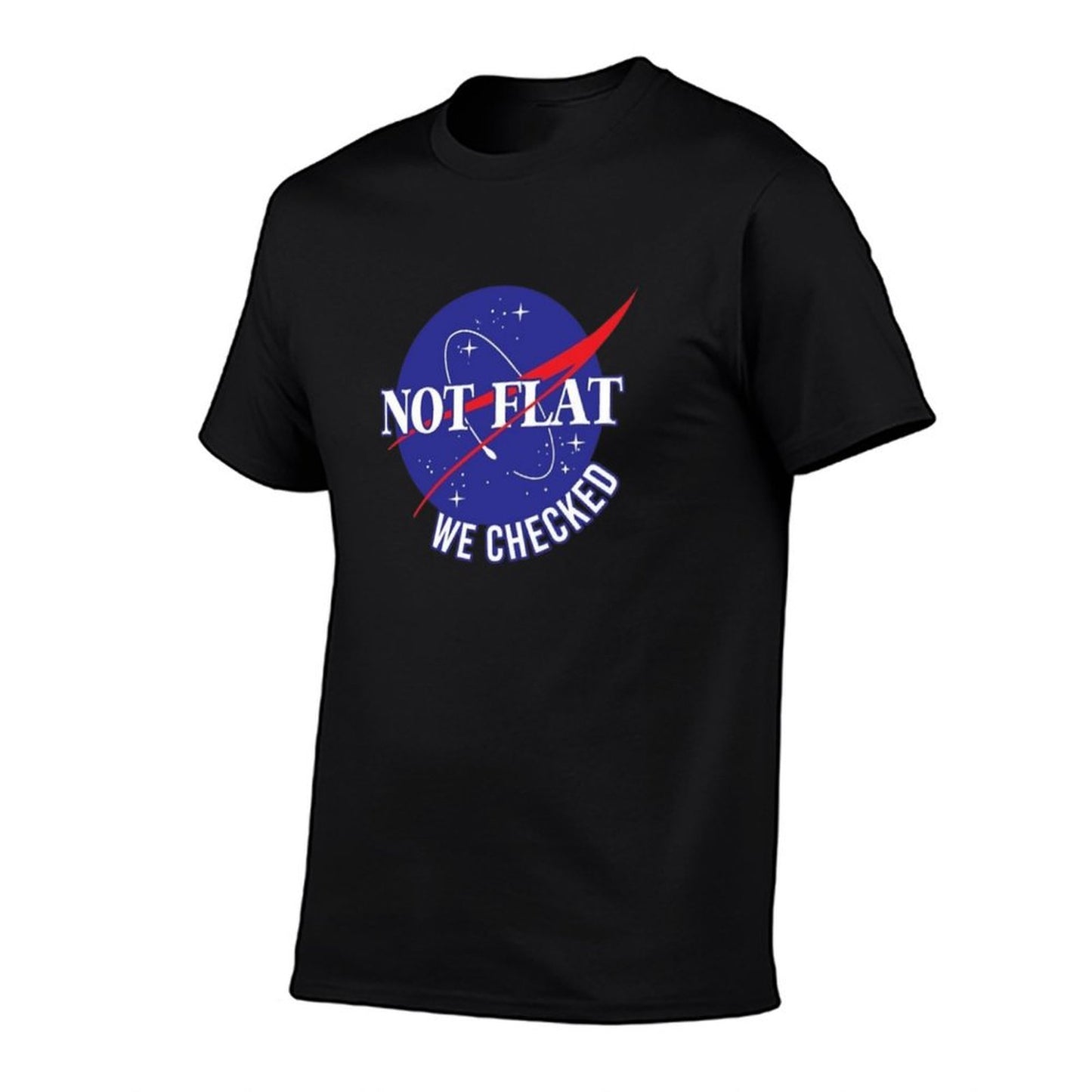 NASA Not Flat We Checked Versatile T-Shirt