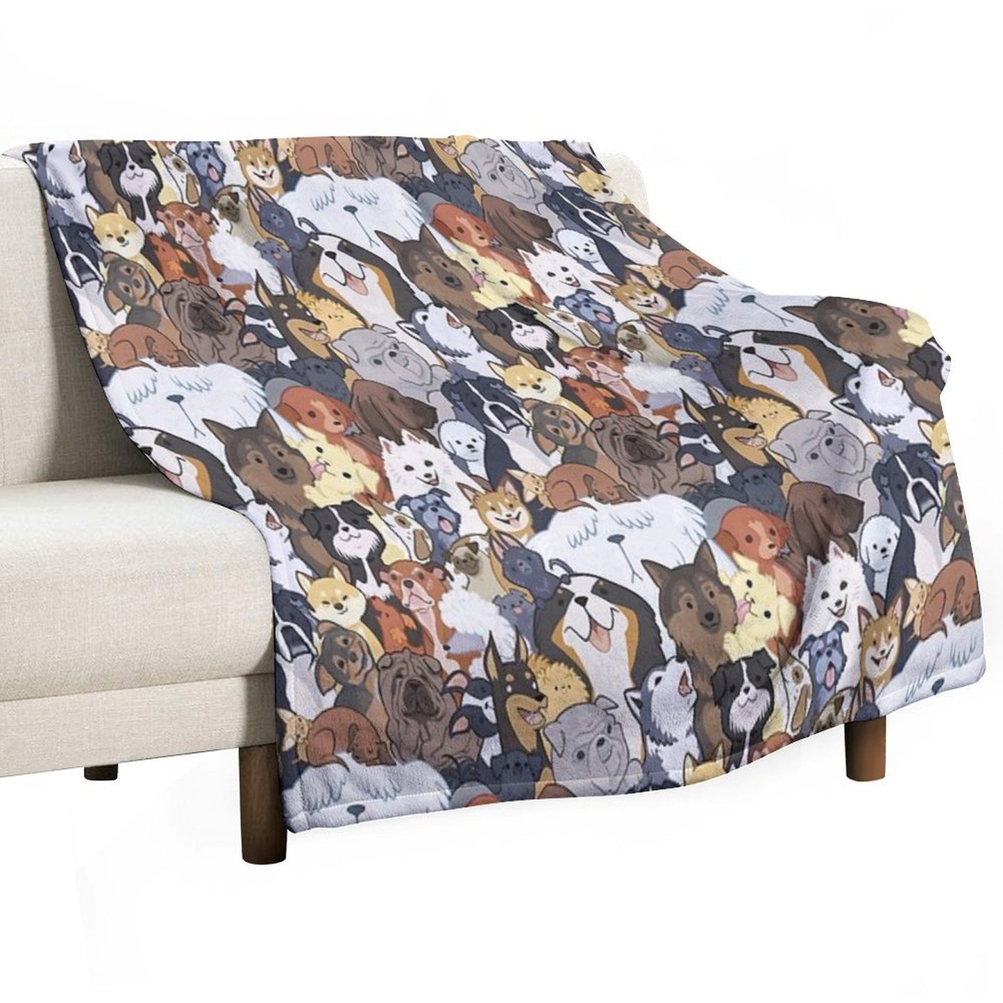 Pupper Party Throw Blanket