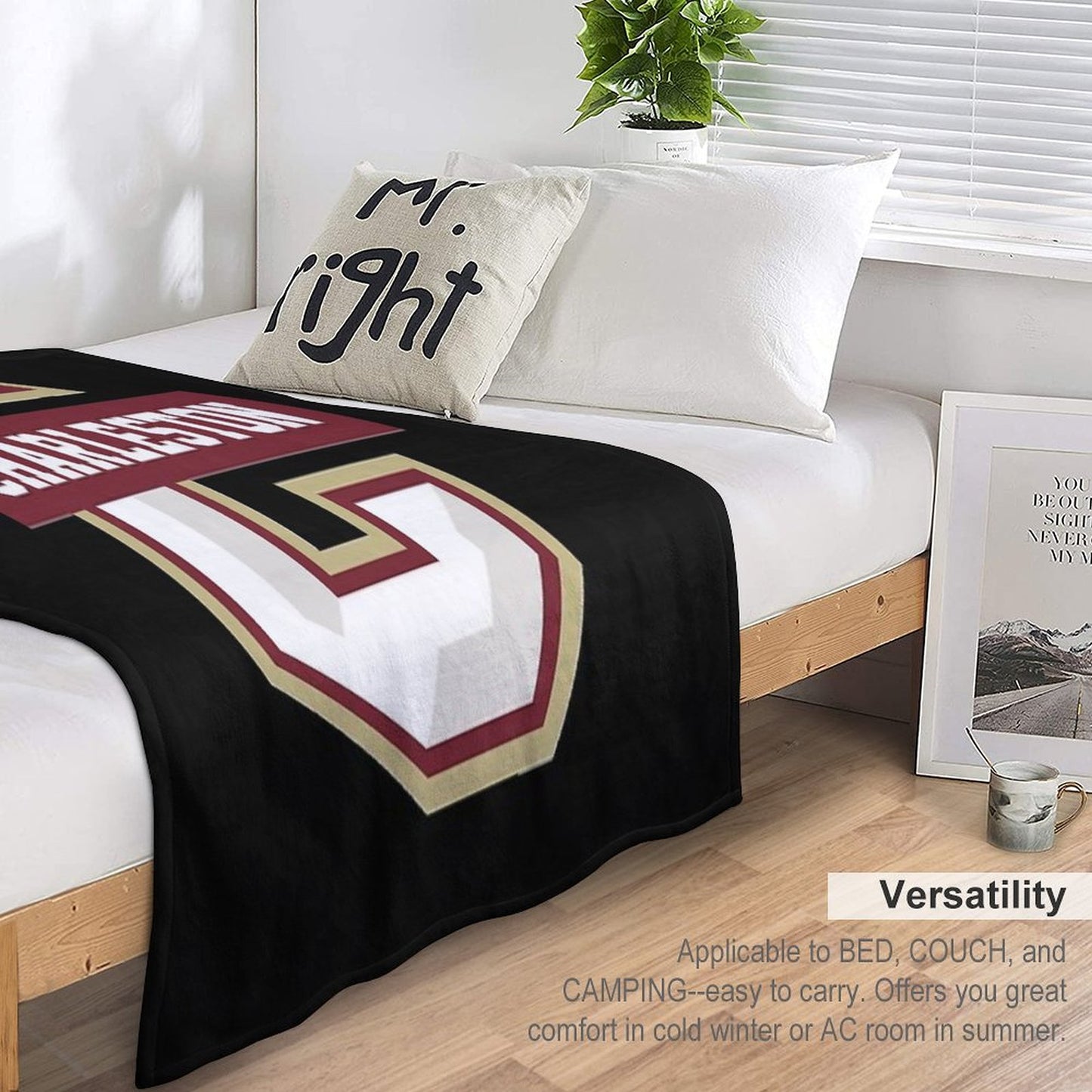 College of Charleston Cougars Classic Throw Blanket