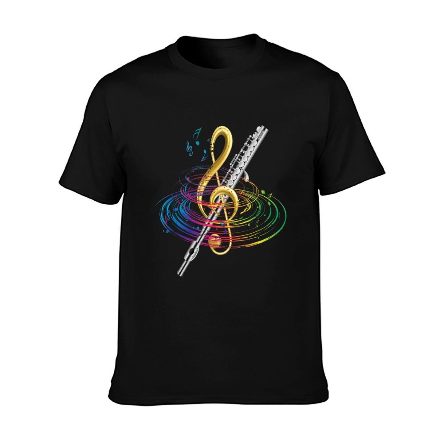 Classical Music Treble Clef Flutist Gift Flute T-Shirt