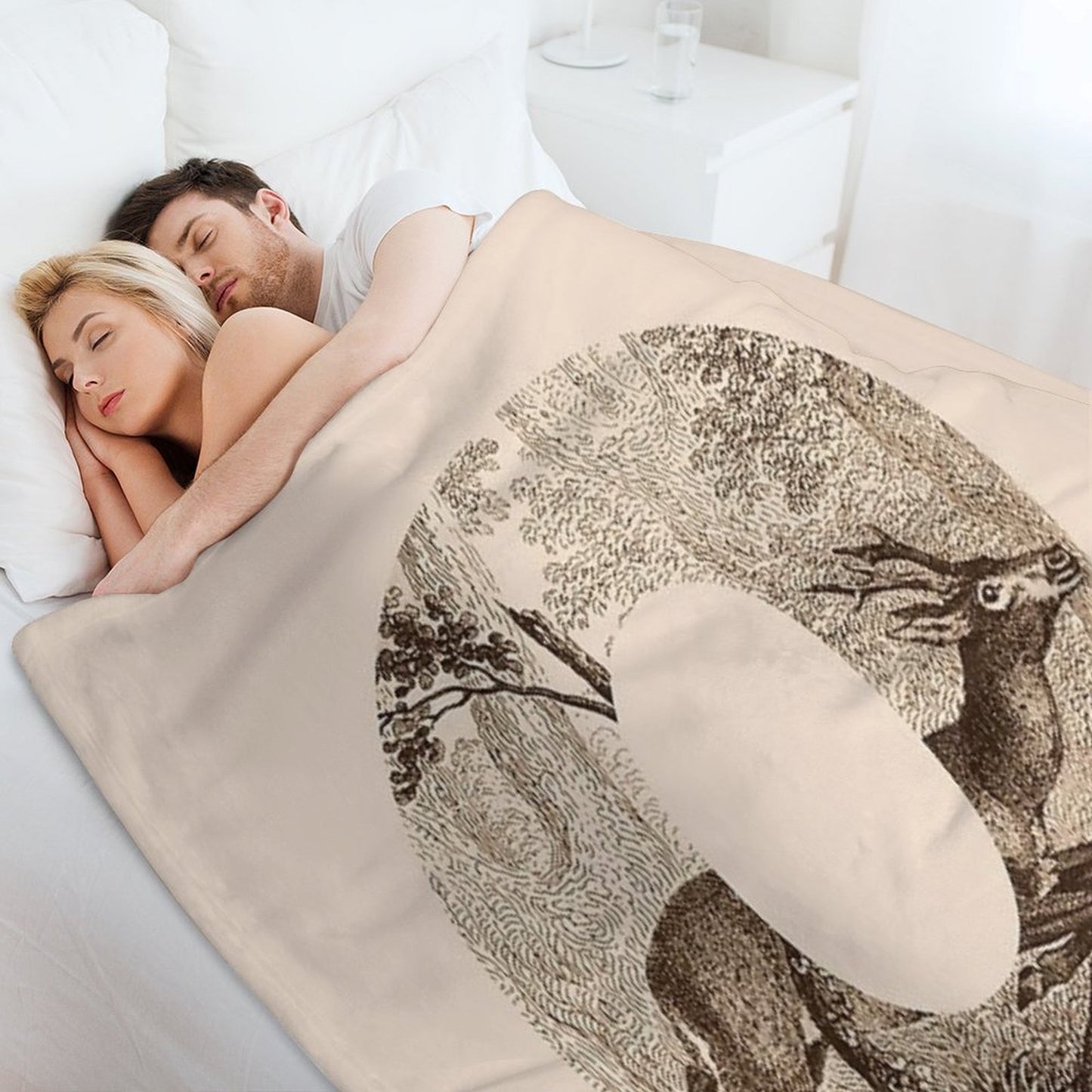 O Deer Throw Blanket