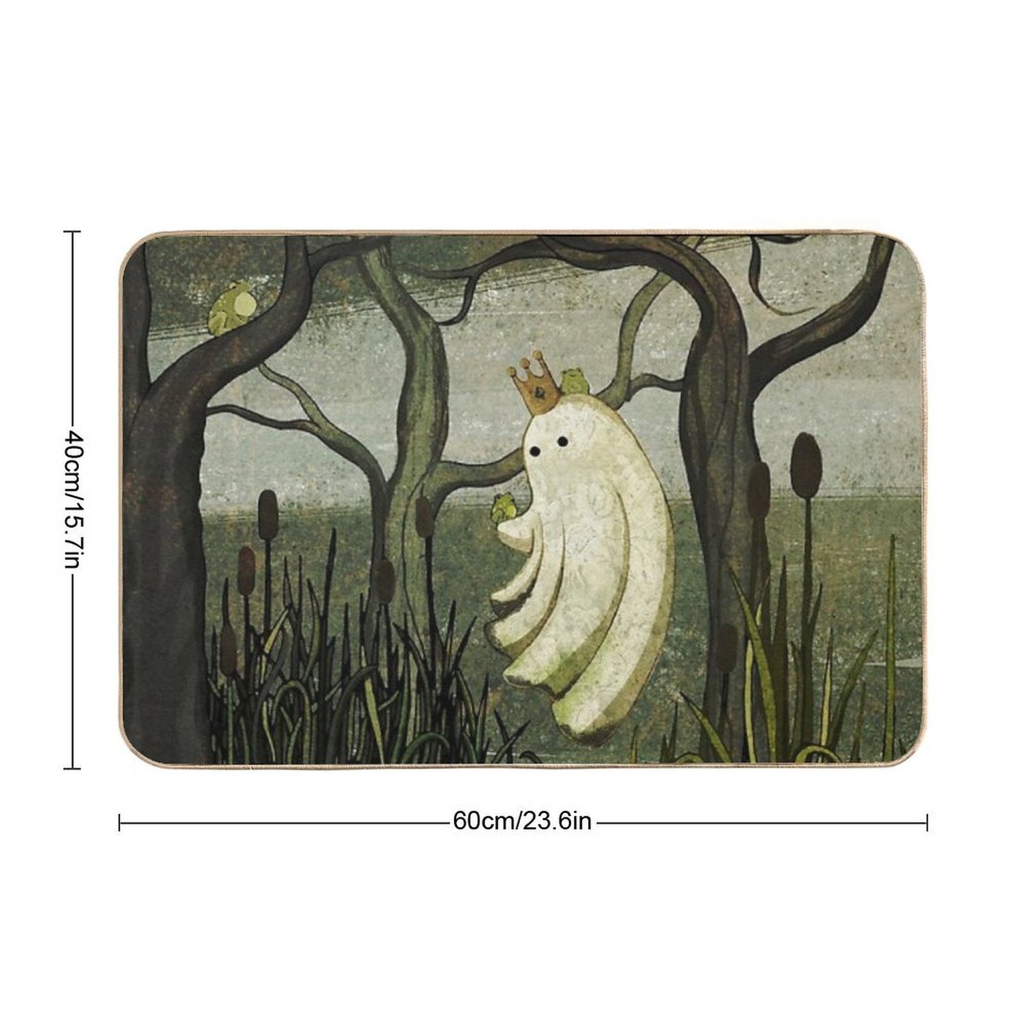 Frog Prince Toxin-Free Bath Mat