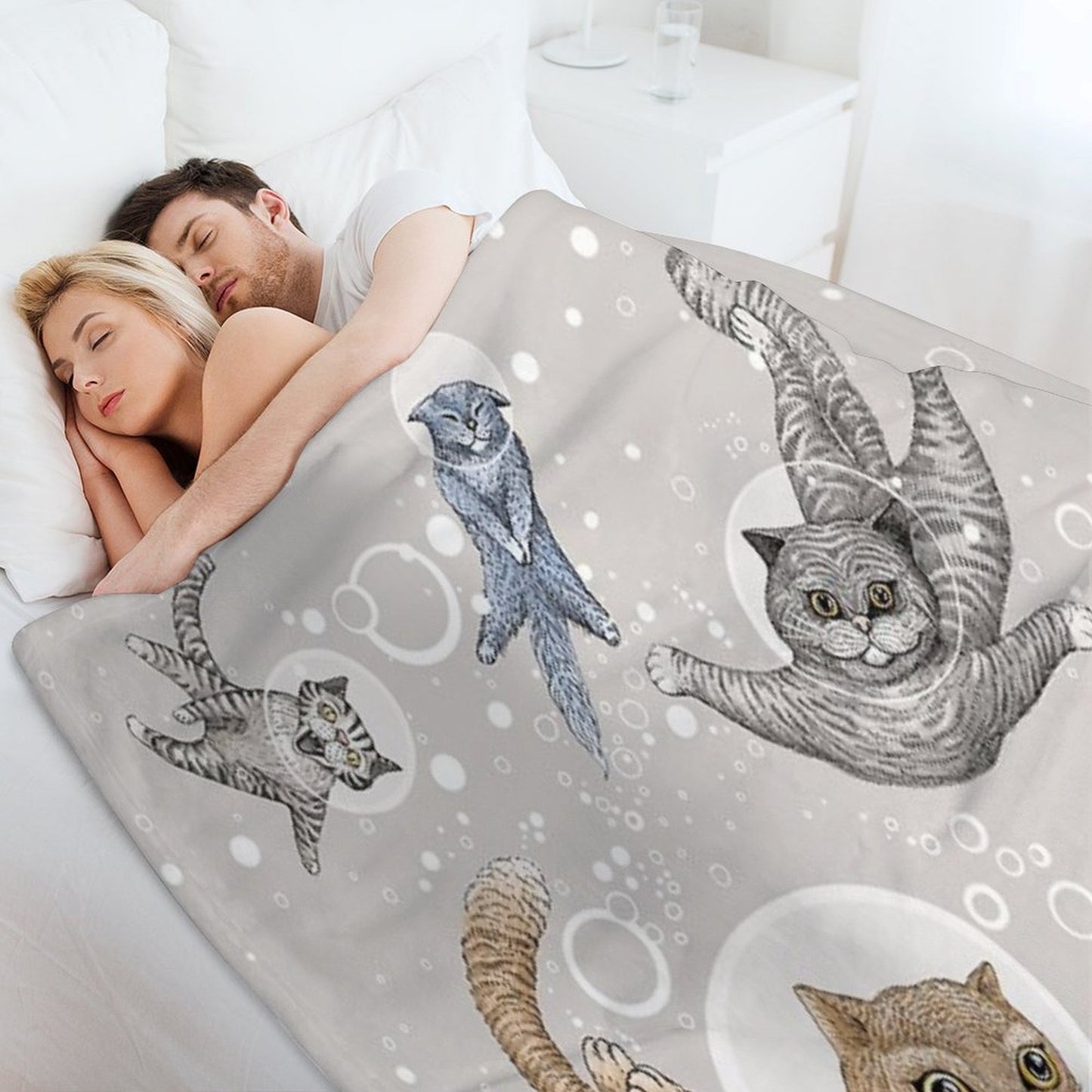 Cat Throw Blanket