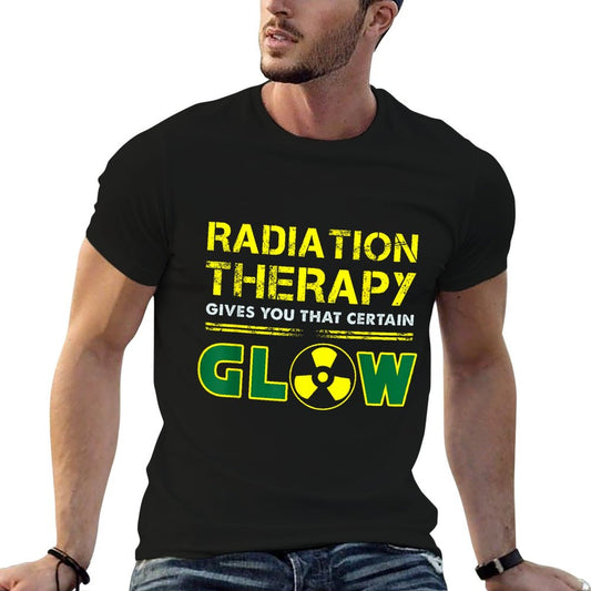 Radiation Therapy Radiation Therapist Funny Cancer Fighter T-Shirt