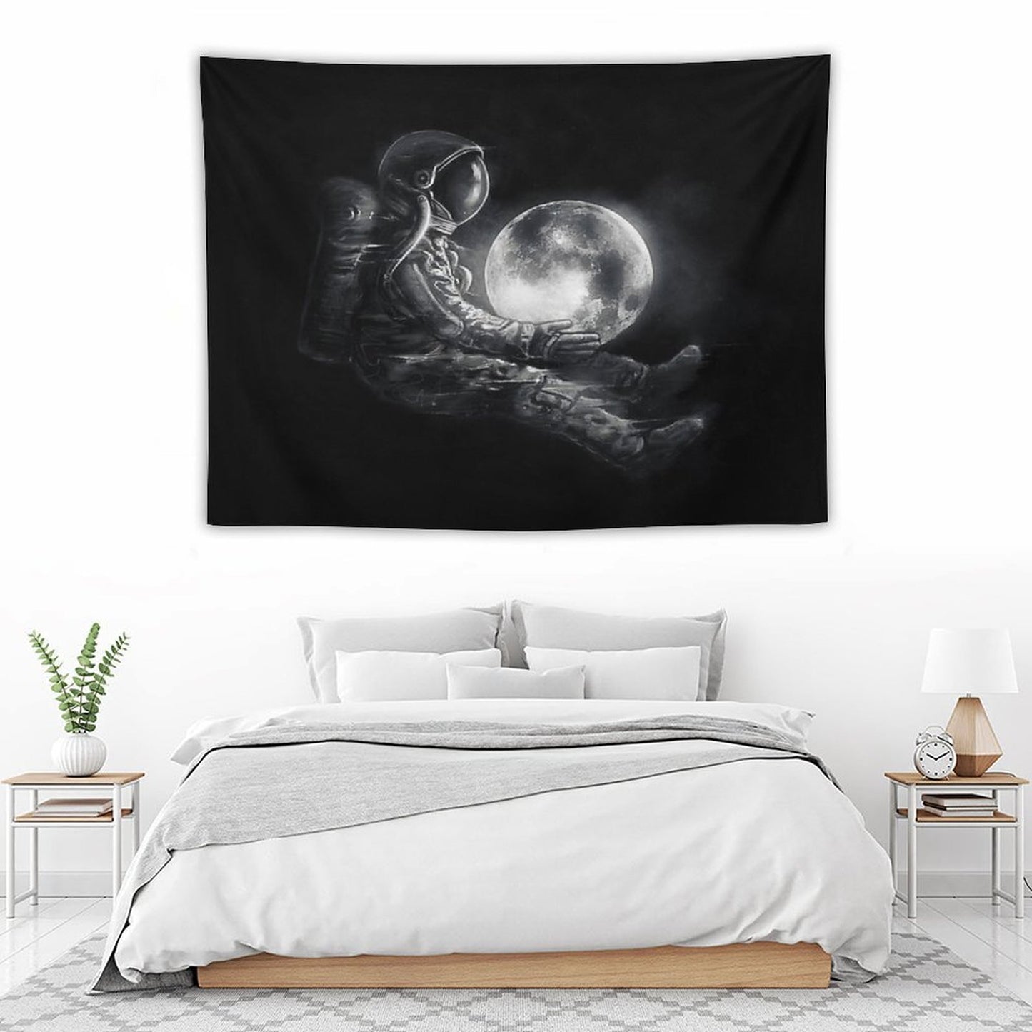 Moon Play Tapestry