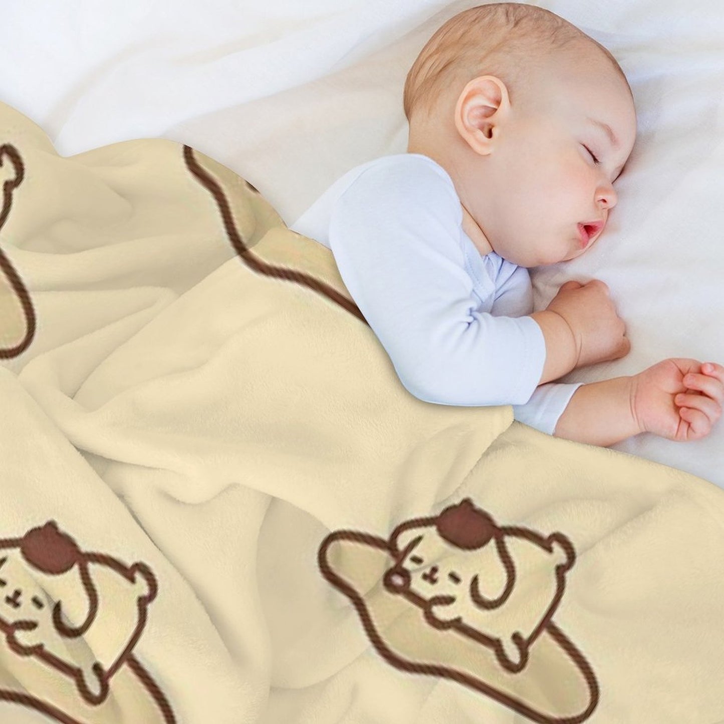Pompompurin’s Lazy Day Throw Blanket