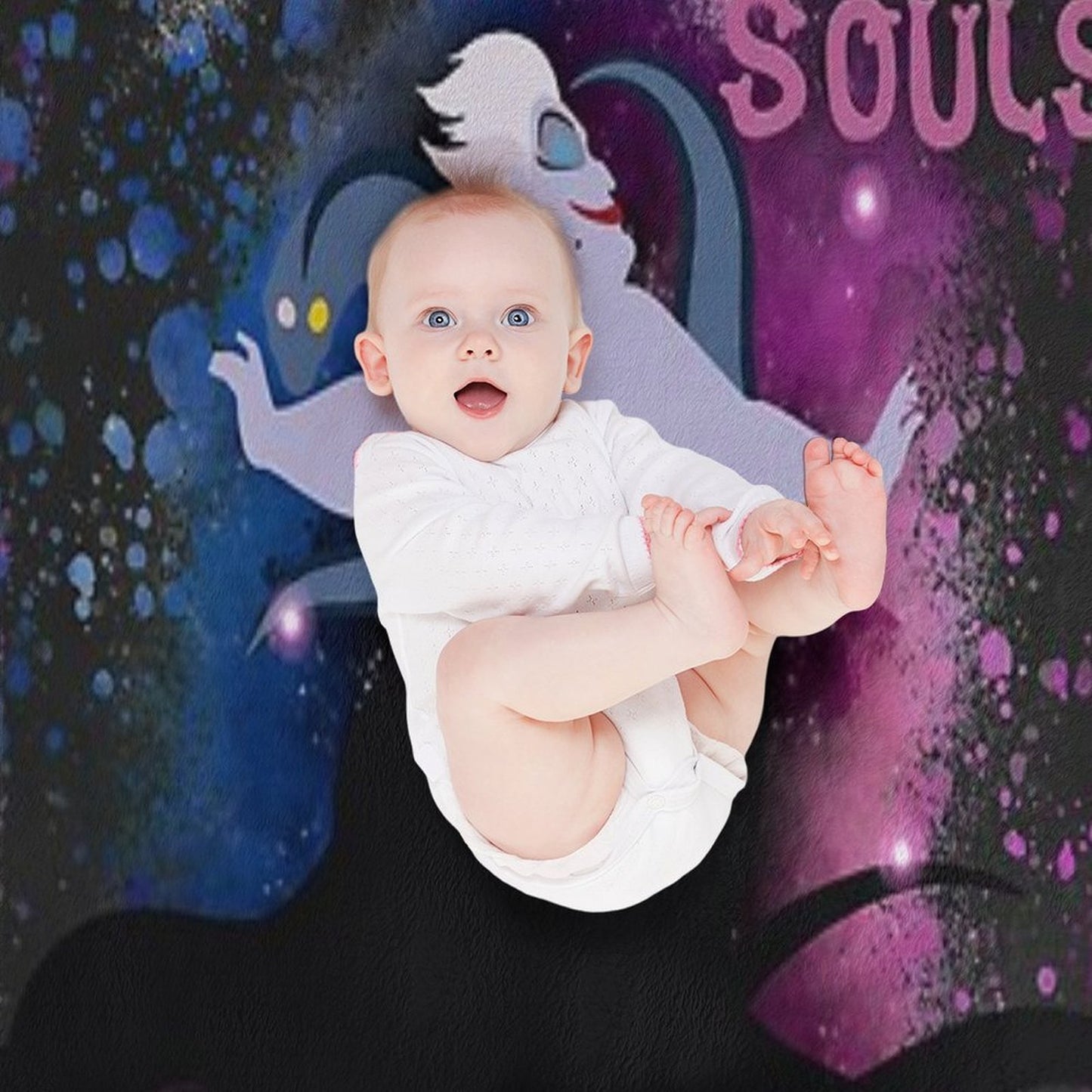Ursula - Poor Unfortunate Souls Throw Blanket