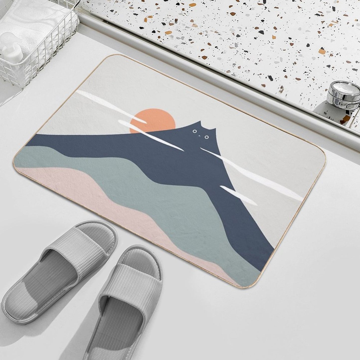 Cat Landscape 21 Bath Mat