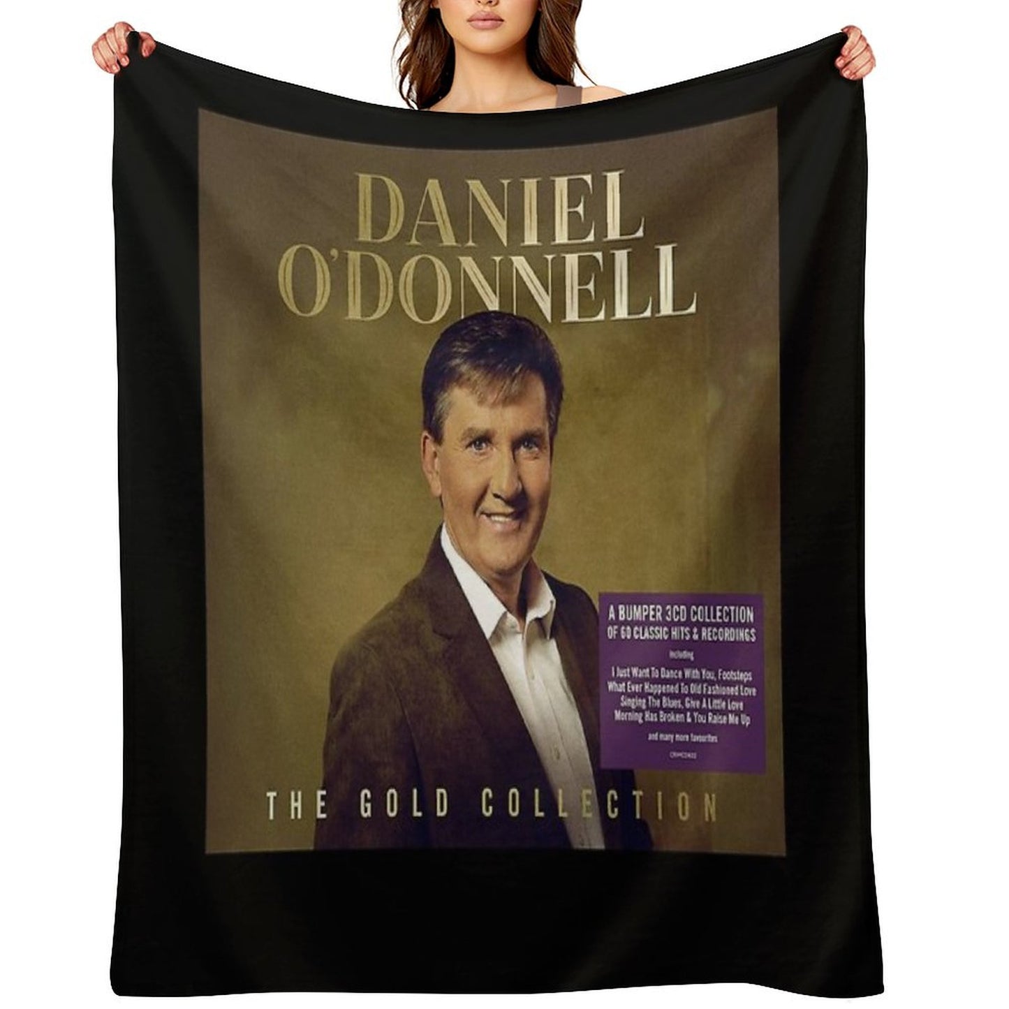 Daniel O'Donnell Gold Collection Throw Blanket