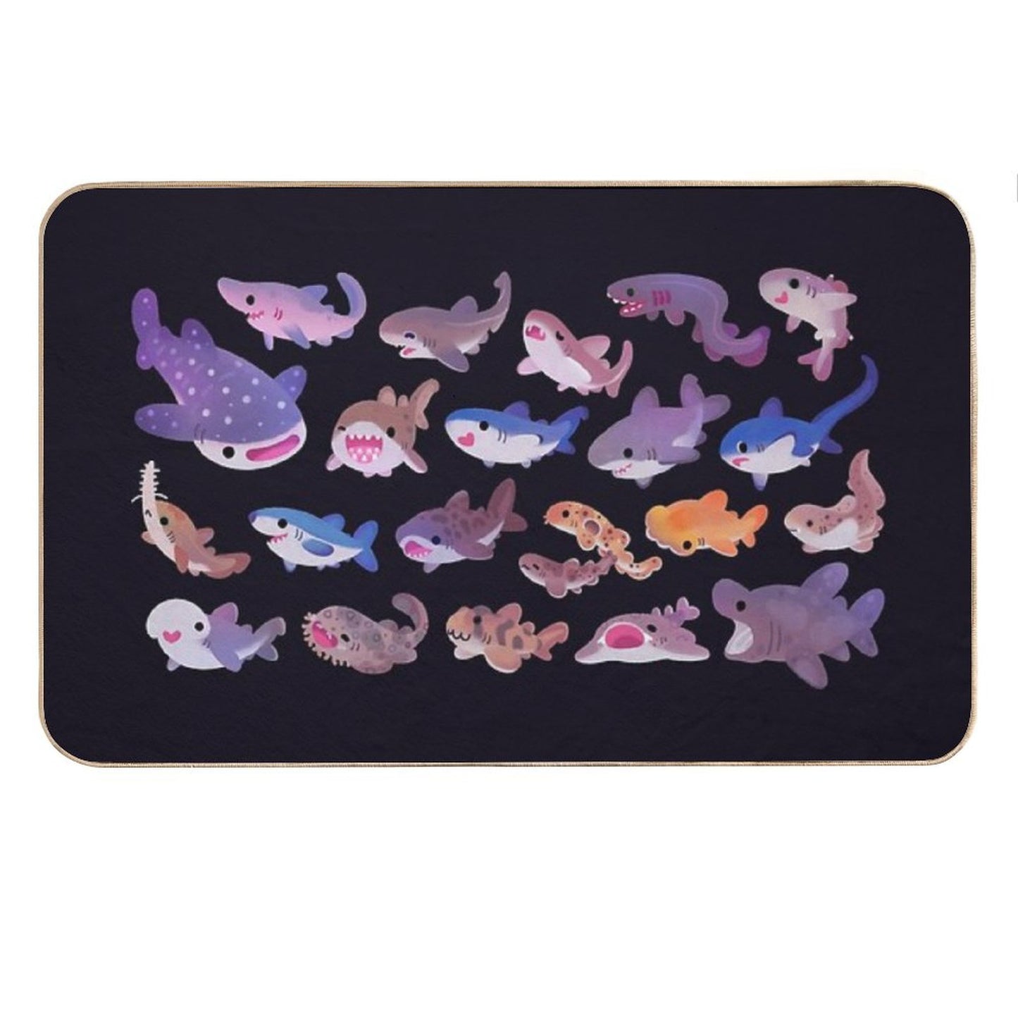 Shark Day Bath Mat