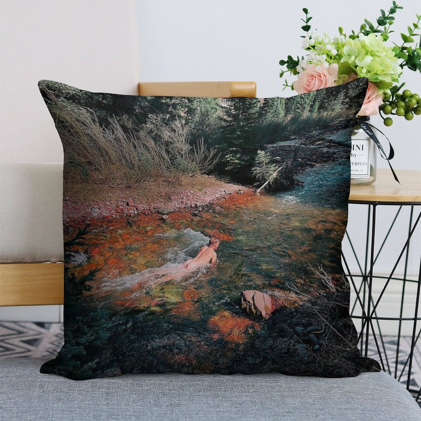 Valtteri Bottas Botass Linen Throw Pillow Cover