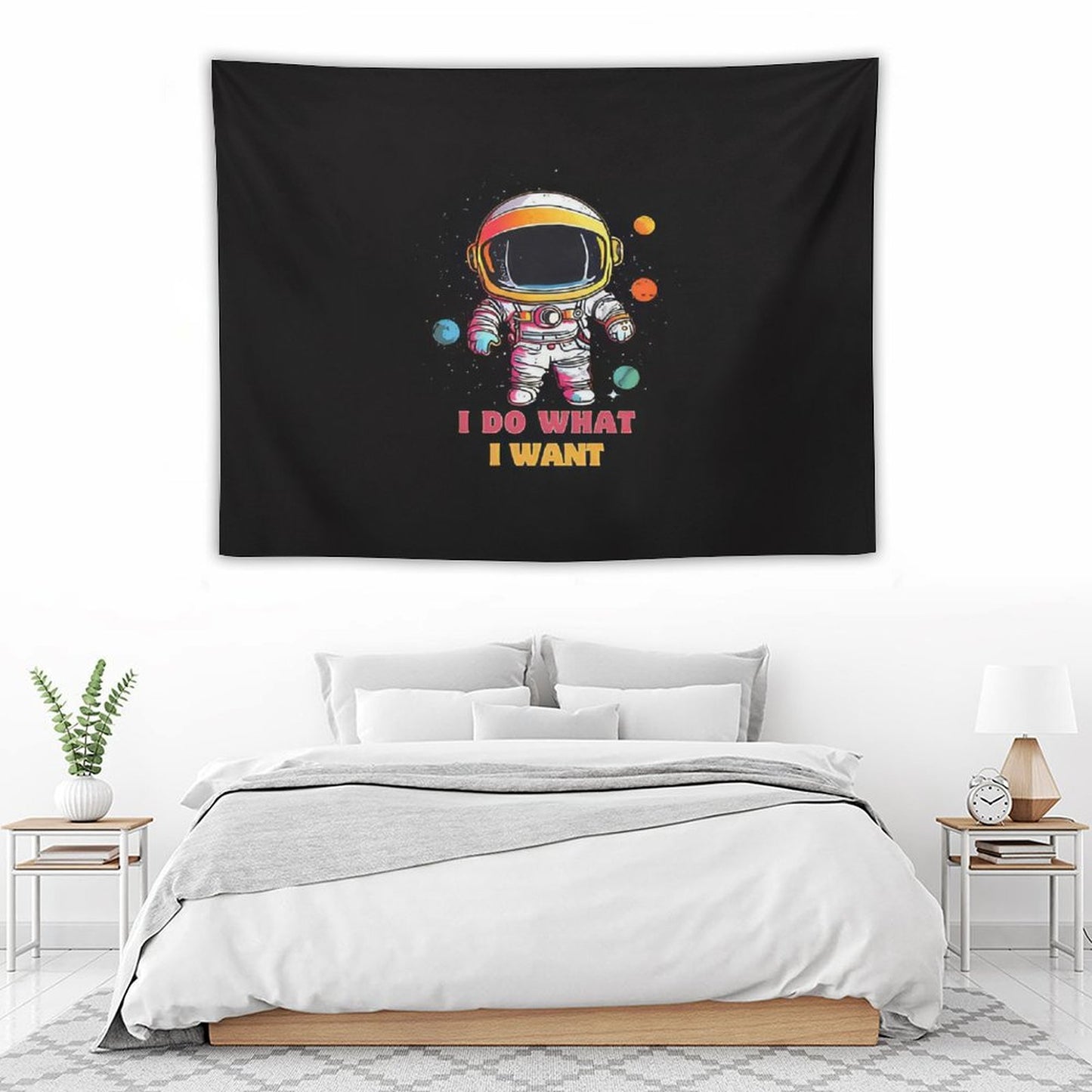 Cute Chibi Astronaut Tapestry