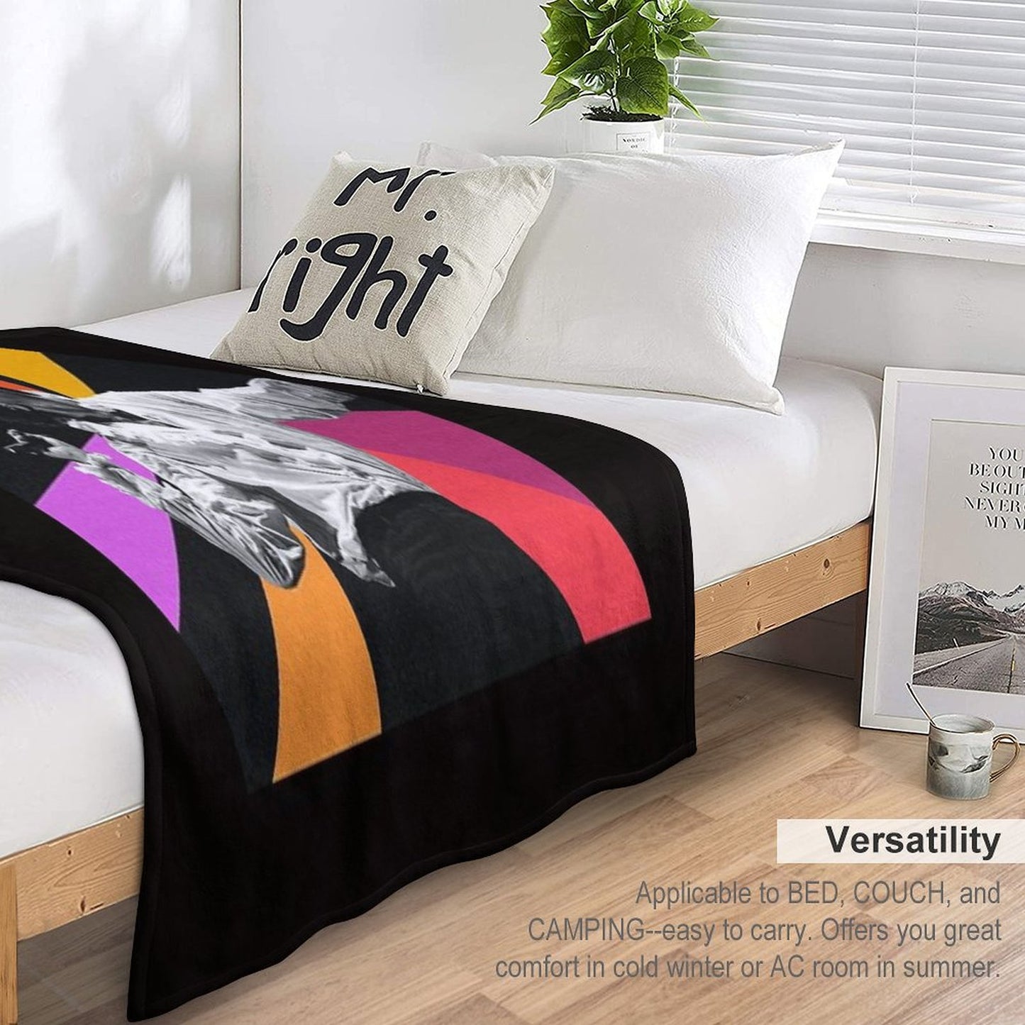 Mika Live from Brooklyn Steel Throw Blanket
