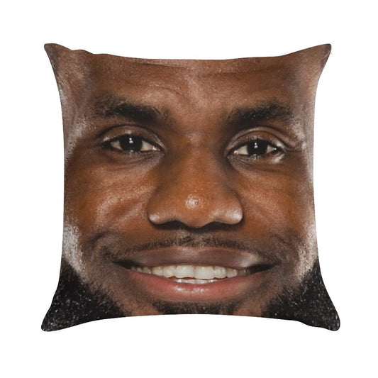 King James Lebron Soft Easy Maintenance Throw Pillow