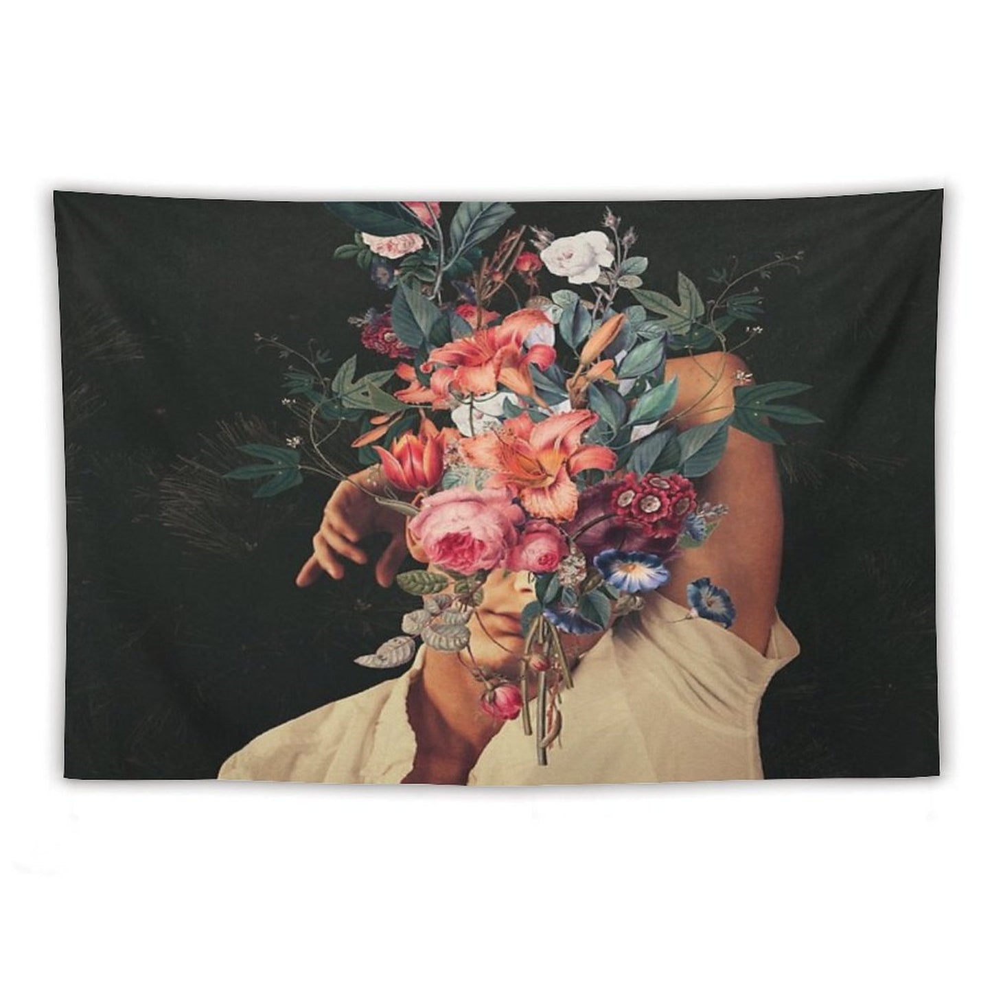 Roses Bloomed Every Time I Thought of You Tapestry