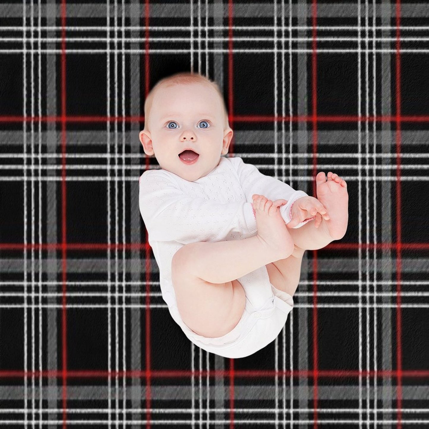 GTI Tartan Throw Blanket
