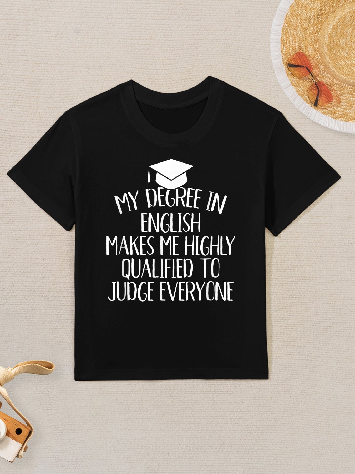 English Major Graduation Gifts Kids T-Shirt