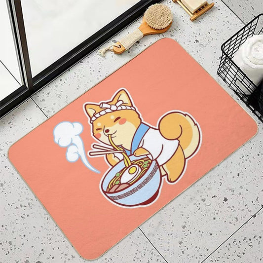 Ramen Shiba Bath Mat
