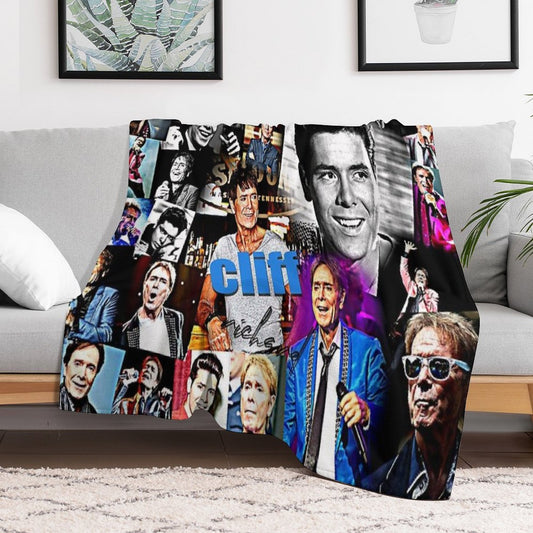 Cliff Richard Throw Blanket