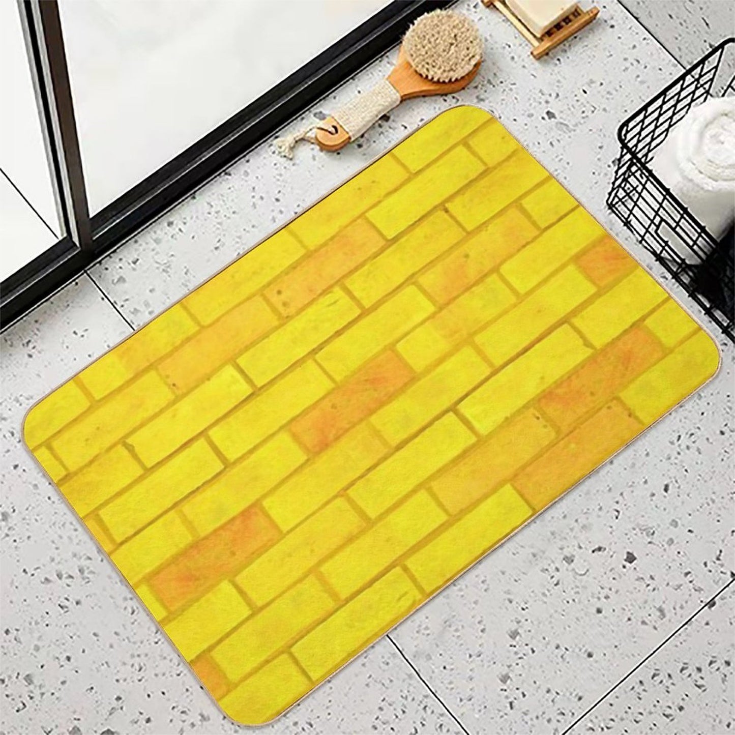 Yellow Brick Road Bath Mat