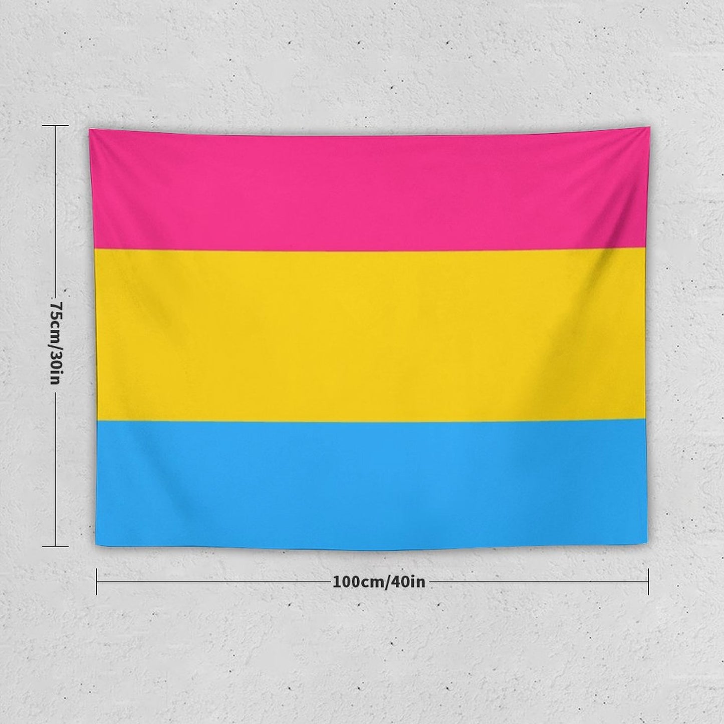 Pansexual Flag Tapestry